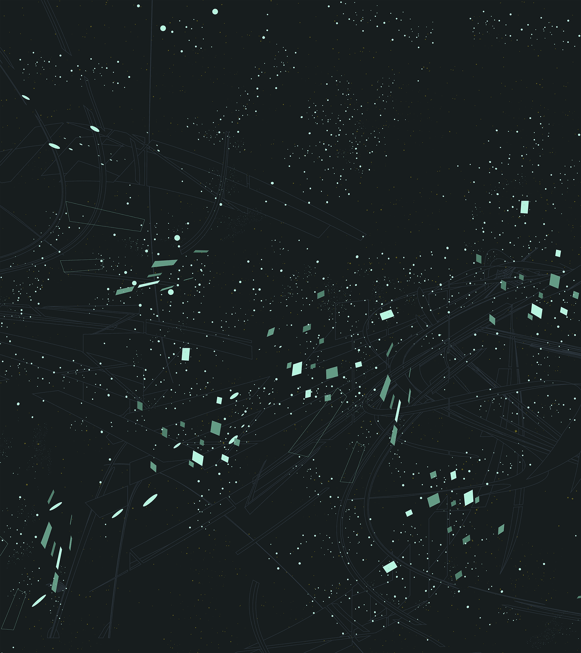 Blurred release artwork background