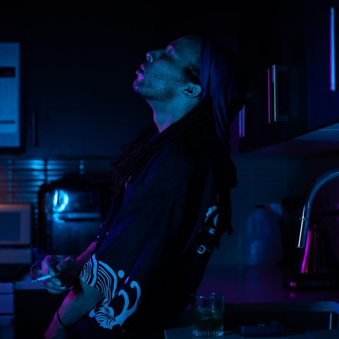 Blurred release artwork background