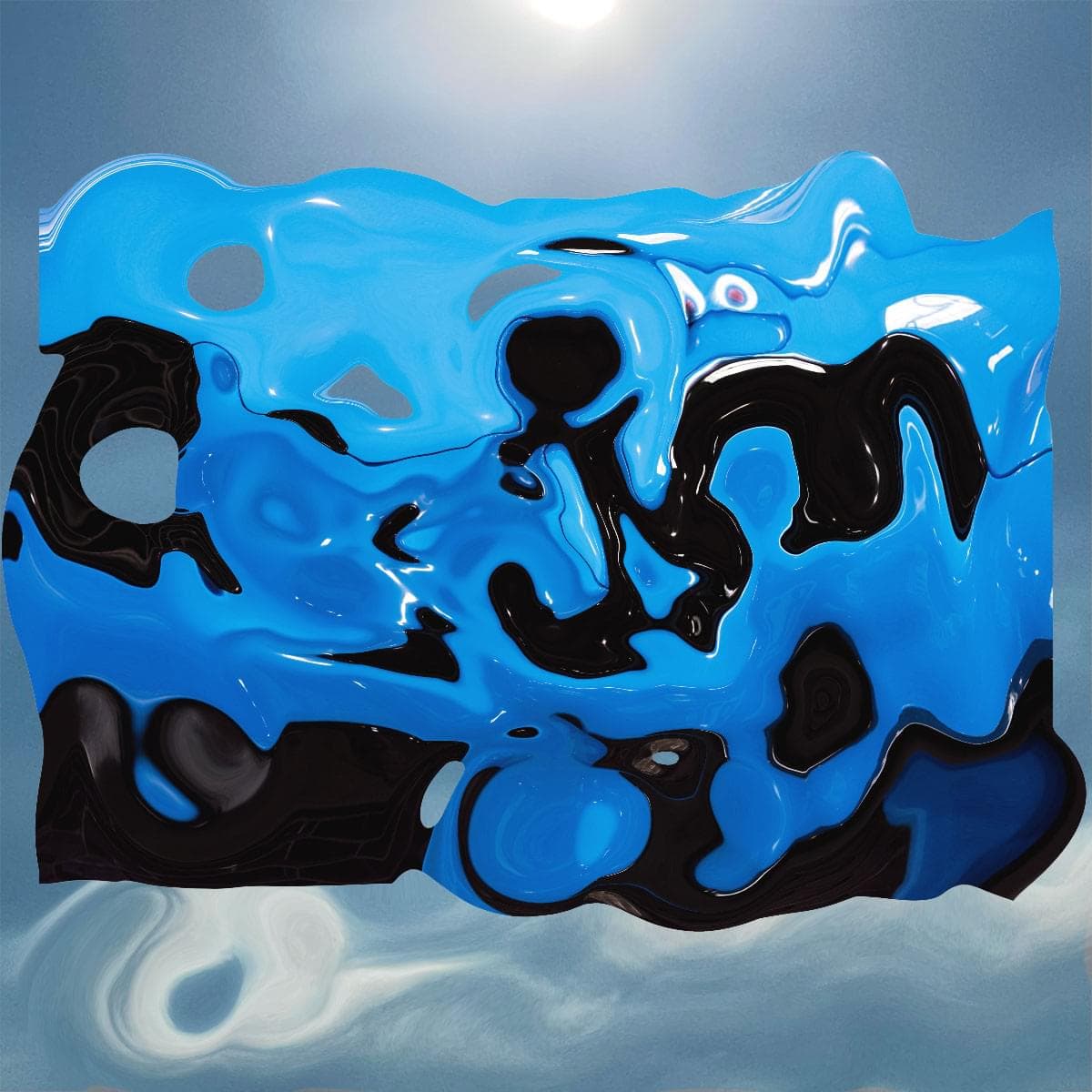 Blurred release artwork background