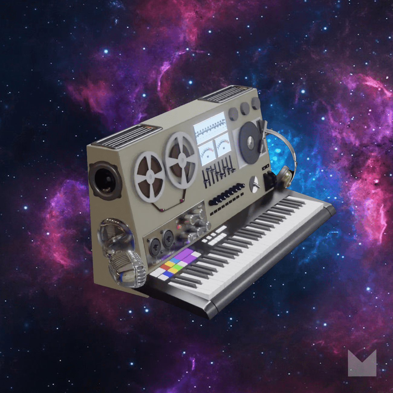 Blurred release artwork background