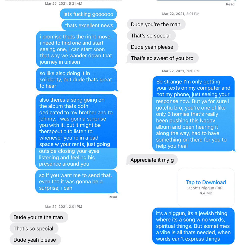 Blurred release artwork background