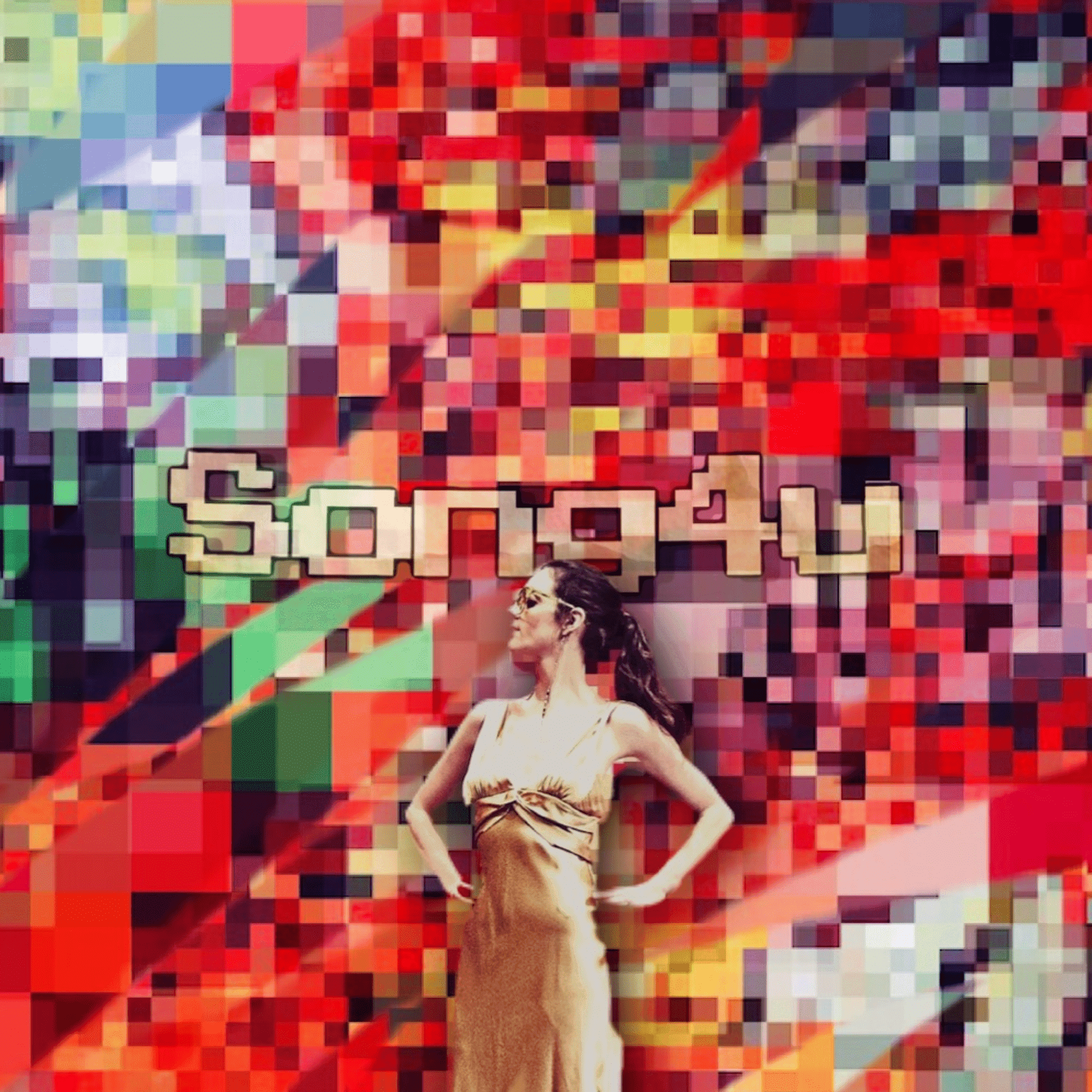 Blurred release artwork background