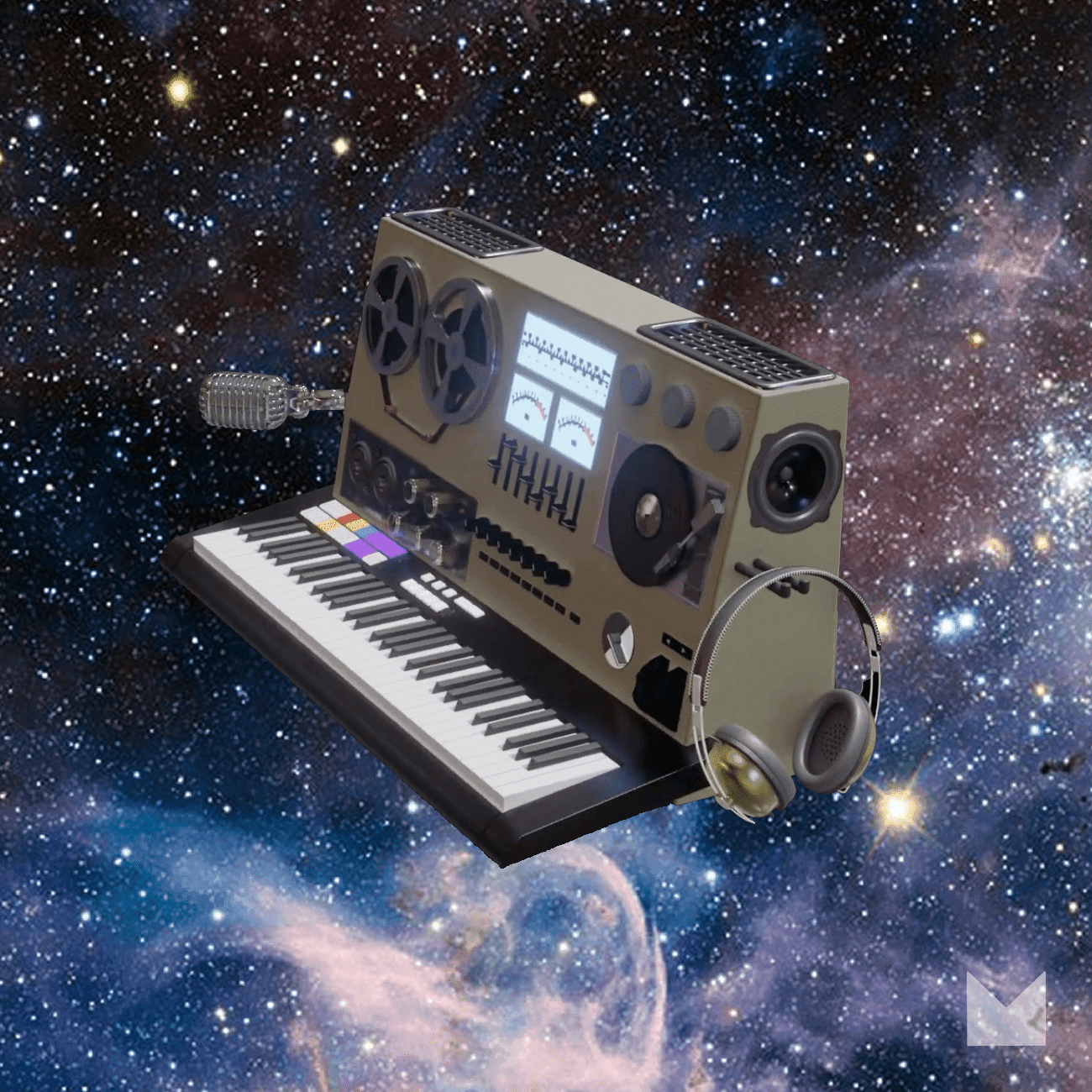 Blurred release artwork background