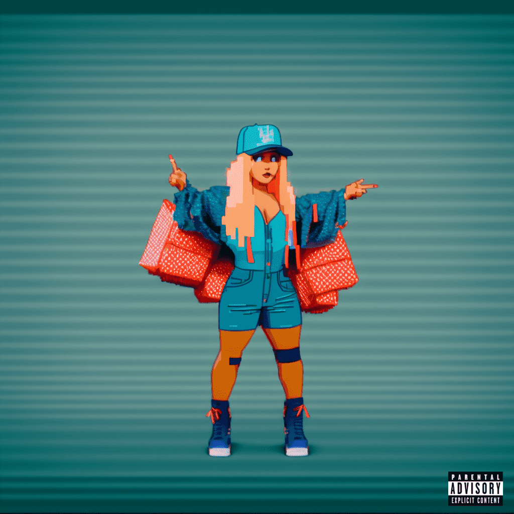 Blurred release artwork background