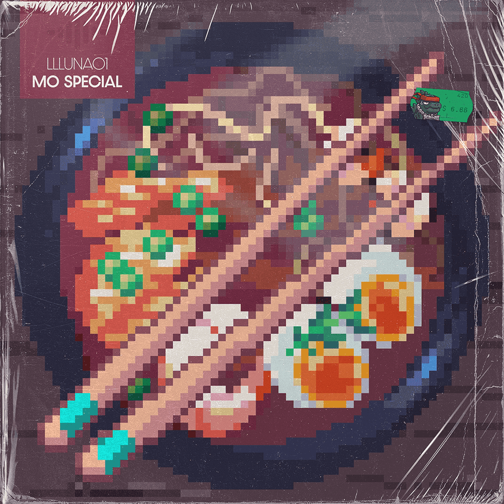 Blurred release artwork background