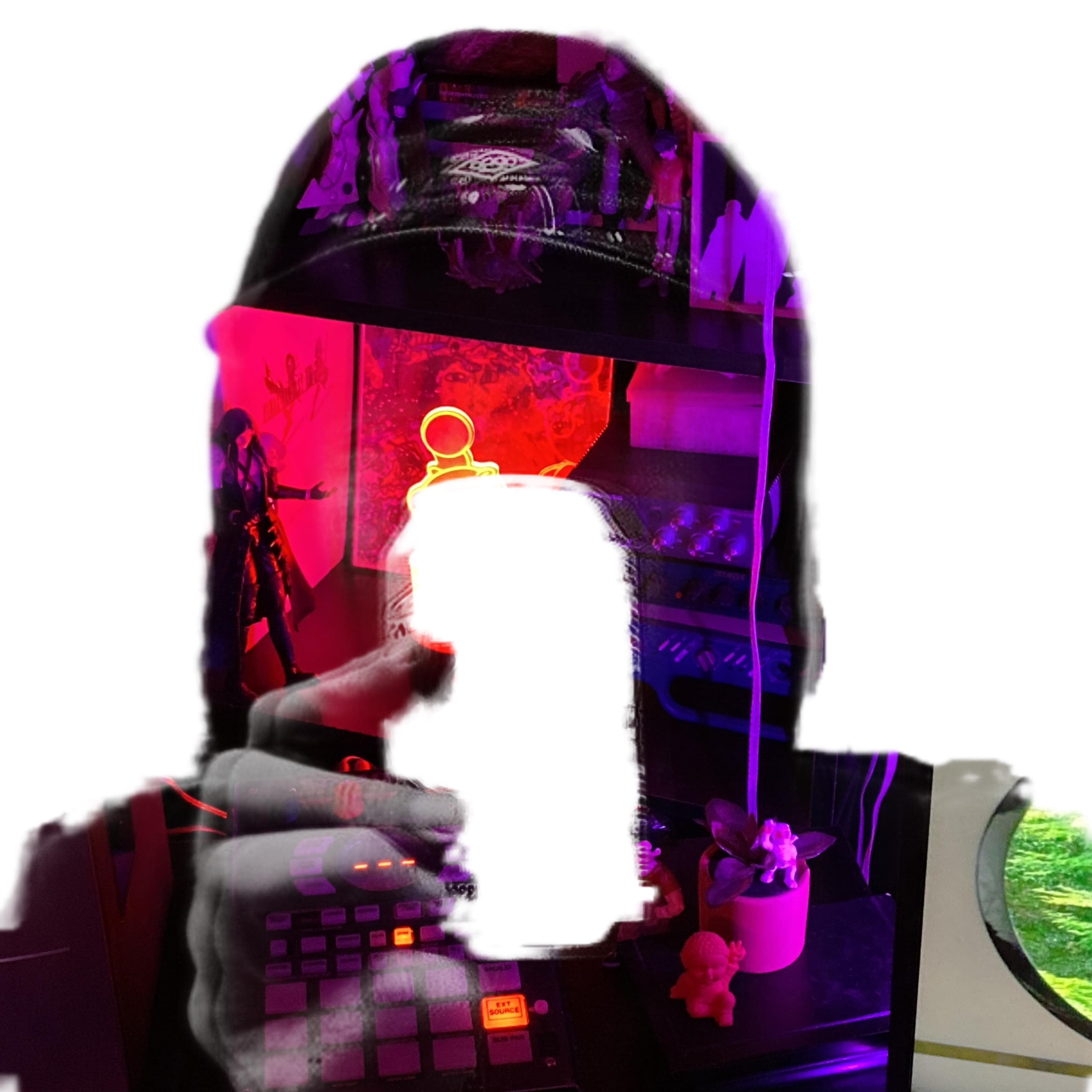 Blurred release artwork background