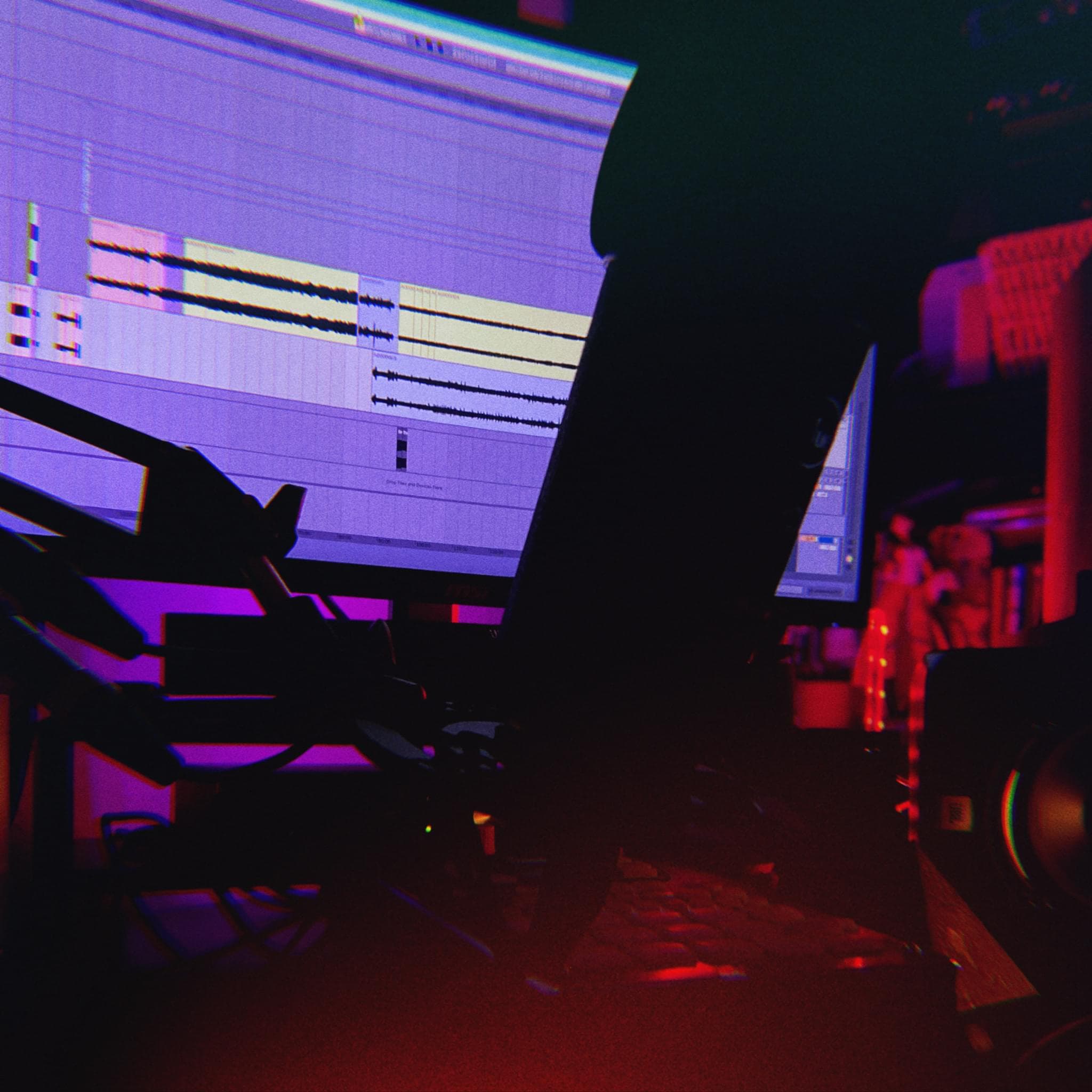 Blurred release artwork background