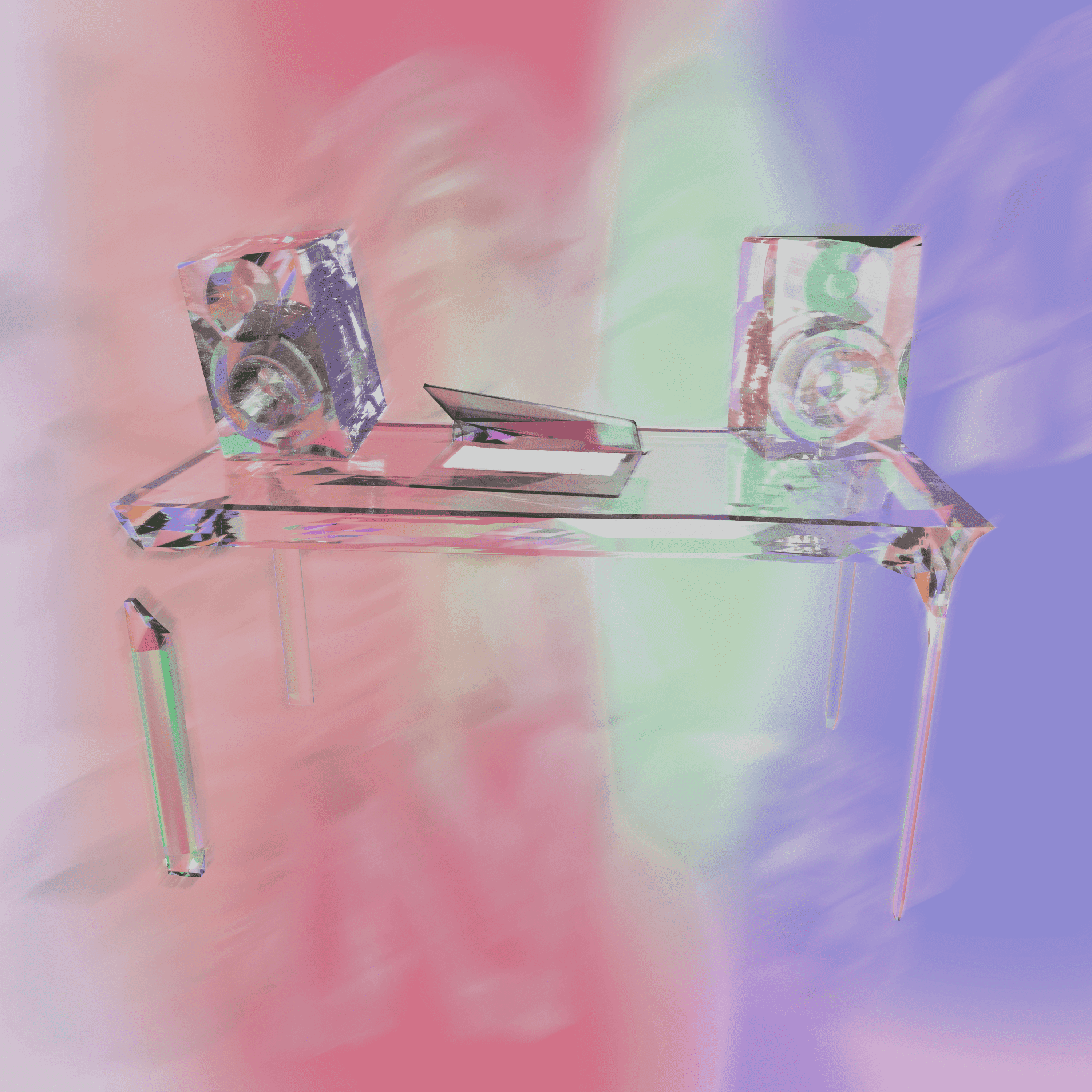 Blurred release artwork background