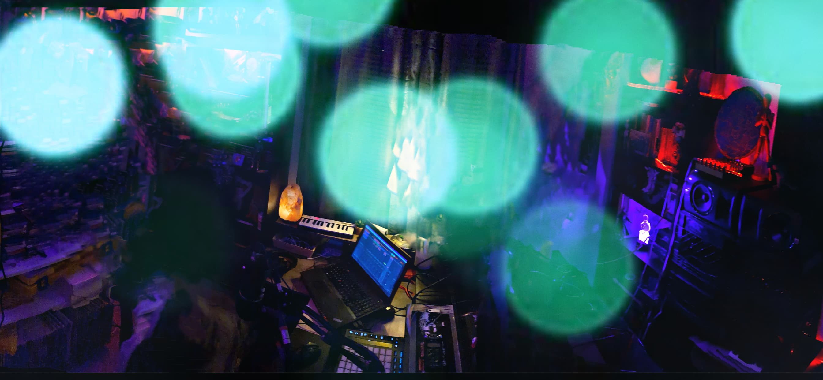 Blurred release artwork background