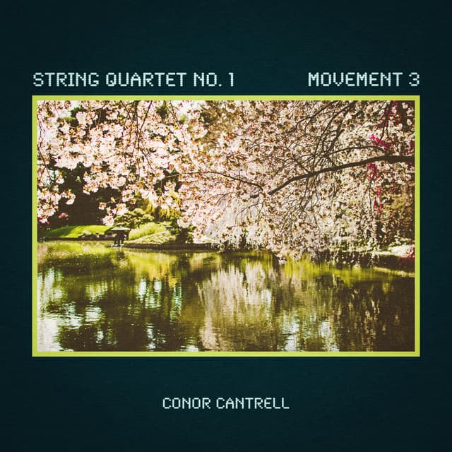 Artwork for String Quartet No. 1, Movement 3 by Conor Cantrell