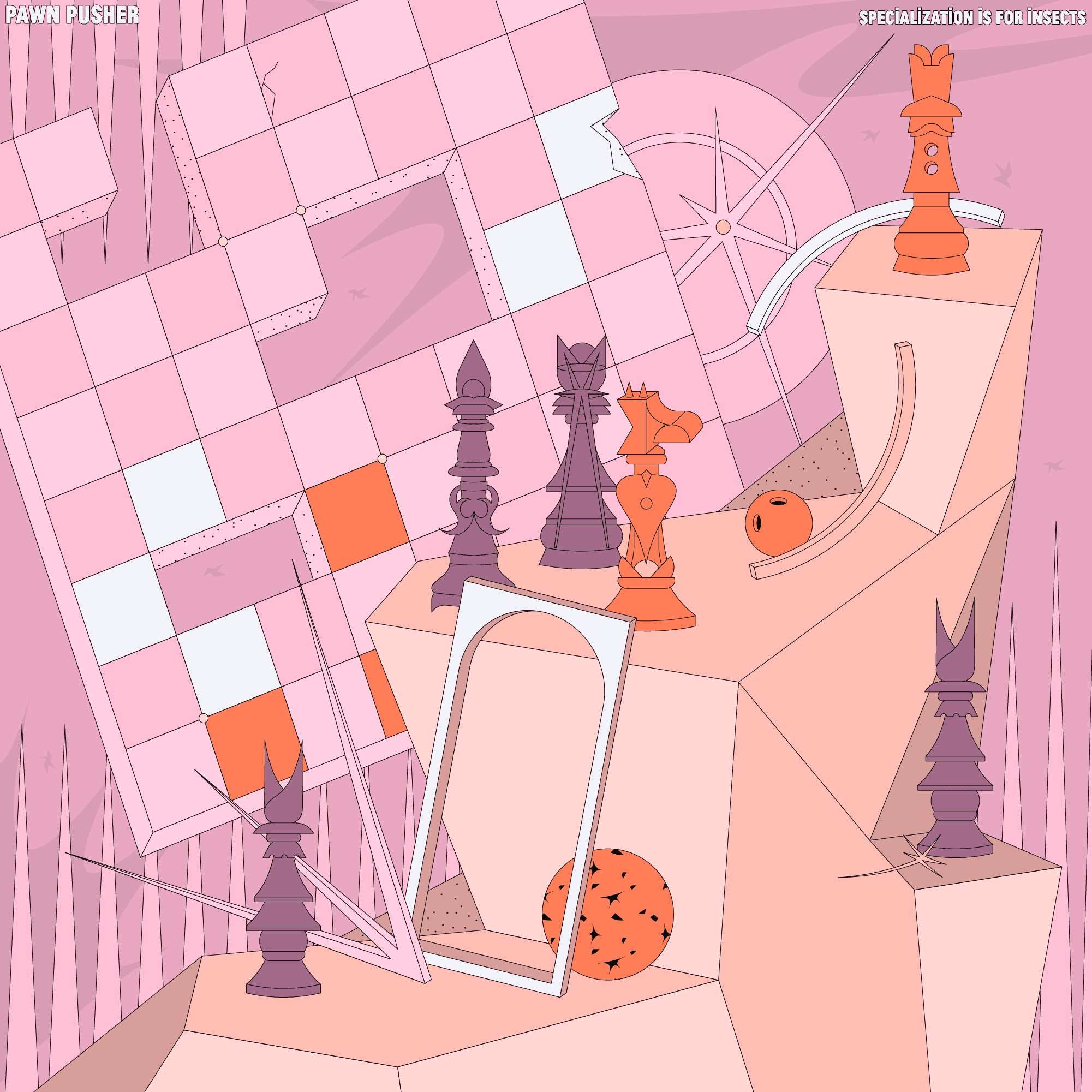 Blurred release artwork background