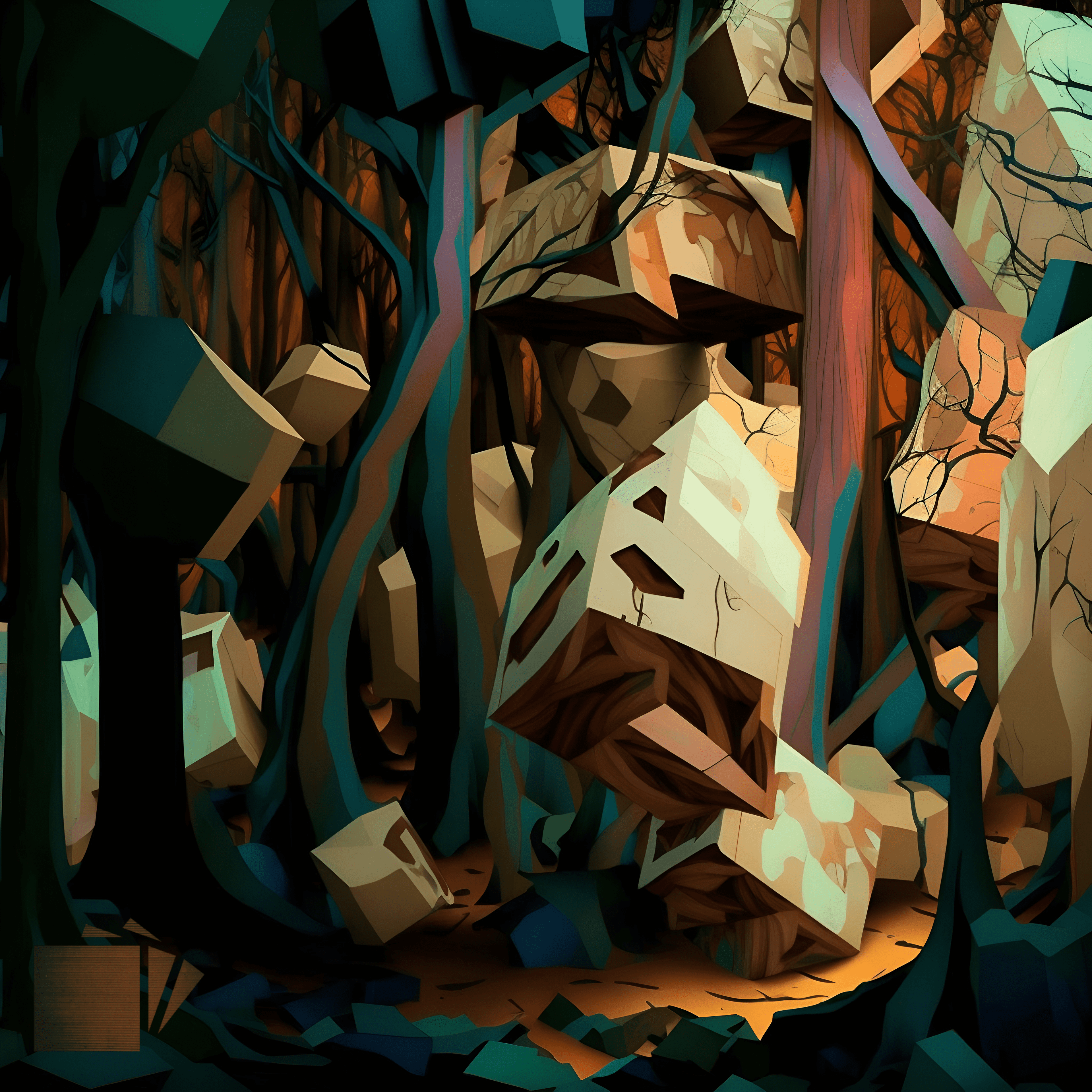 Blurred release artwork background