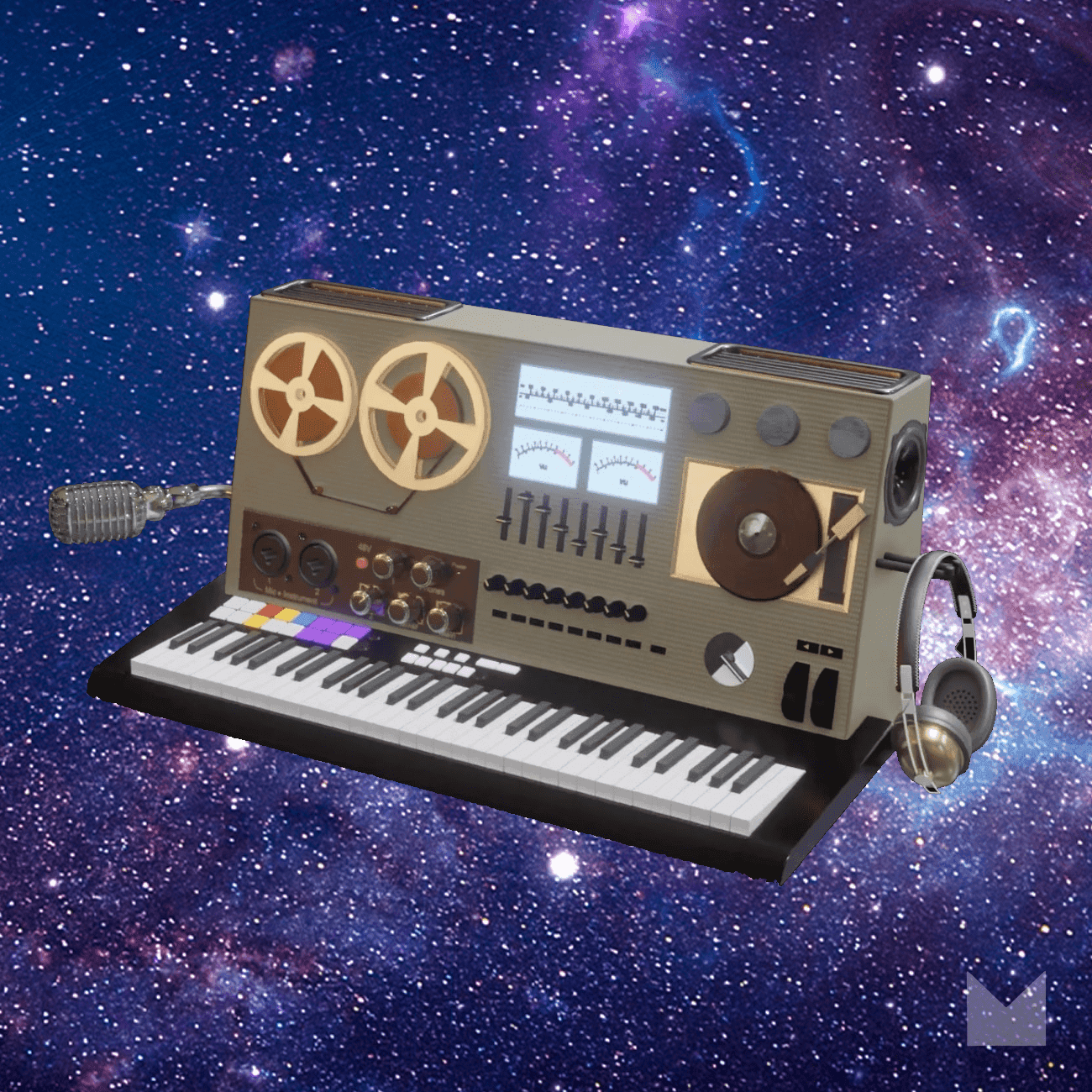 Blurred release artwork background