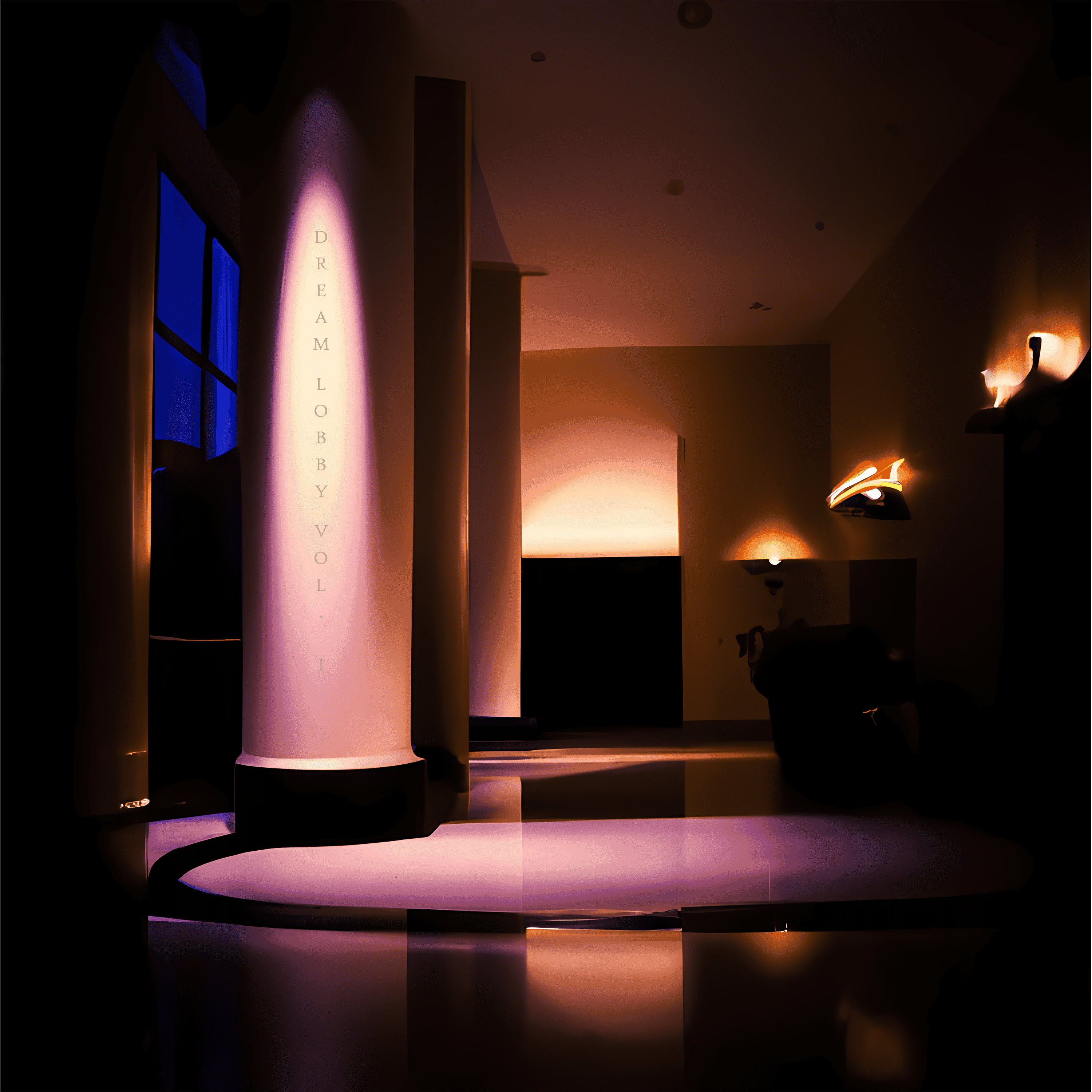 Blurred release artwork background