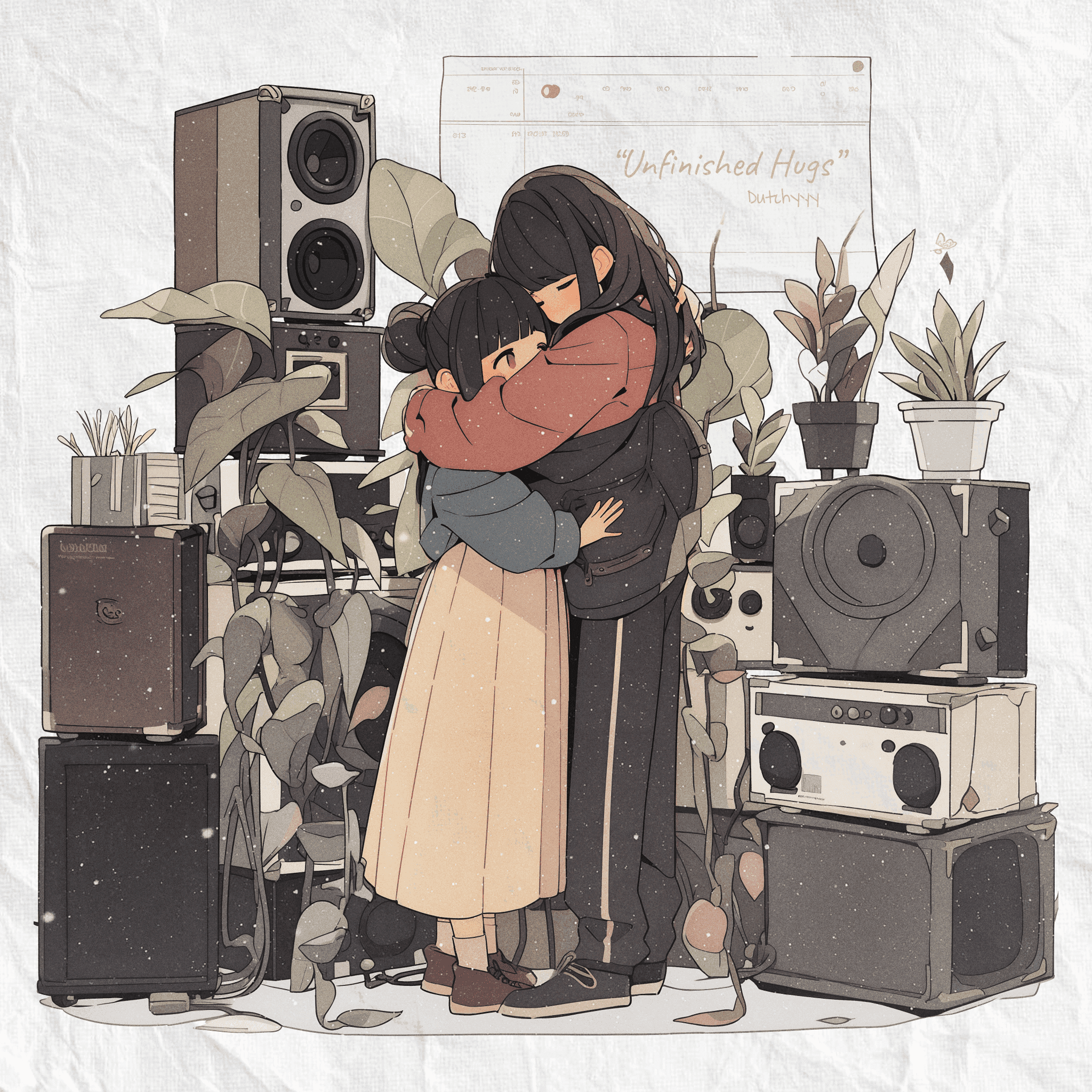 Blurred release artwork background