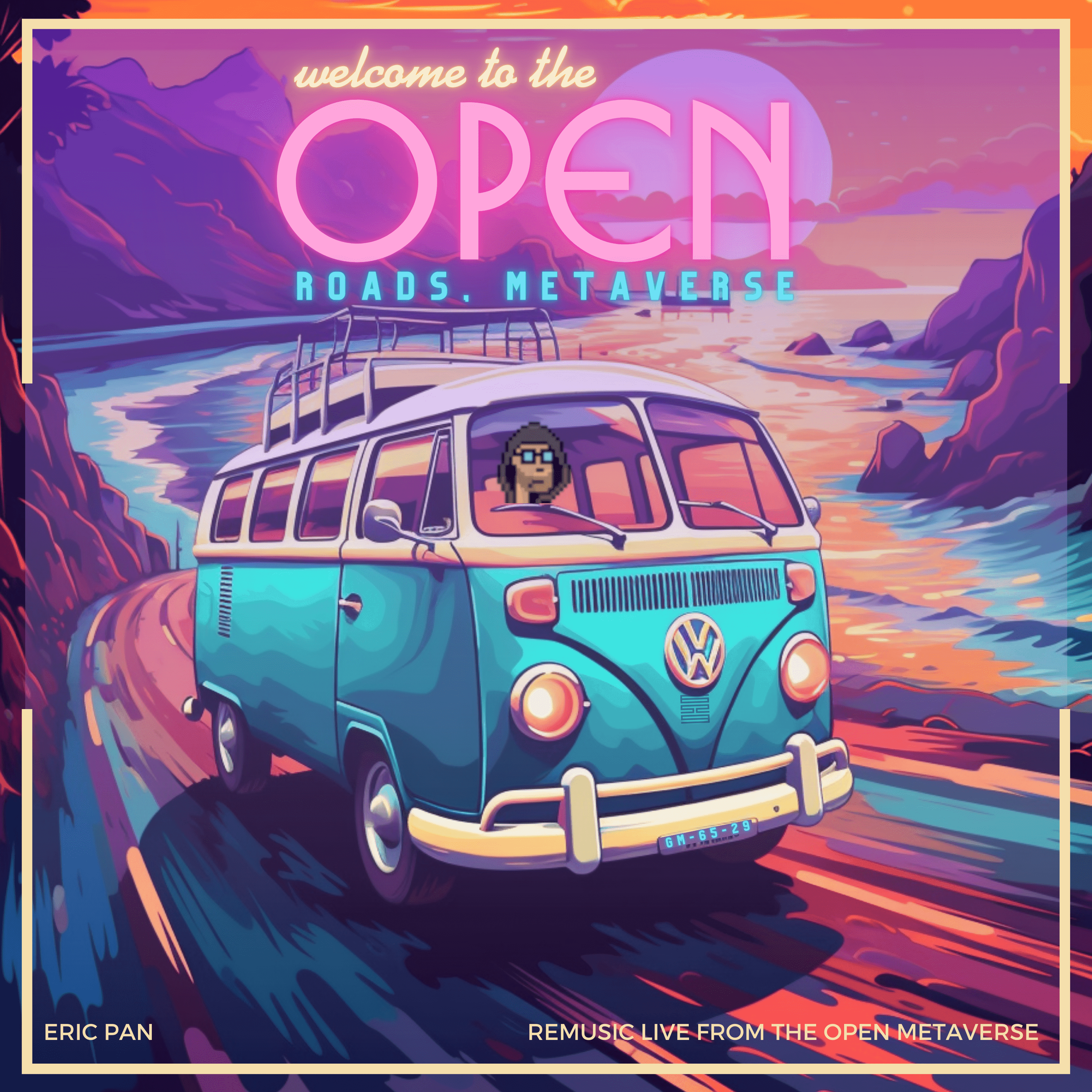 Artwork for Open Roads, Open Metaverse (Live) by Eric Pan