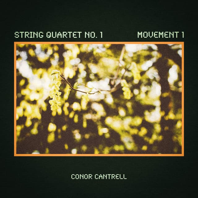 Artwork for String Quartet No. 1, Movement 1 by Conor Cantrell