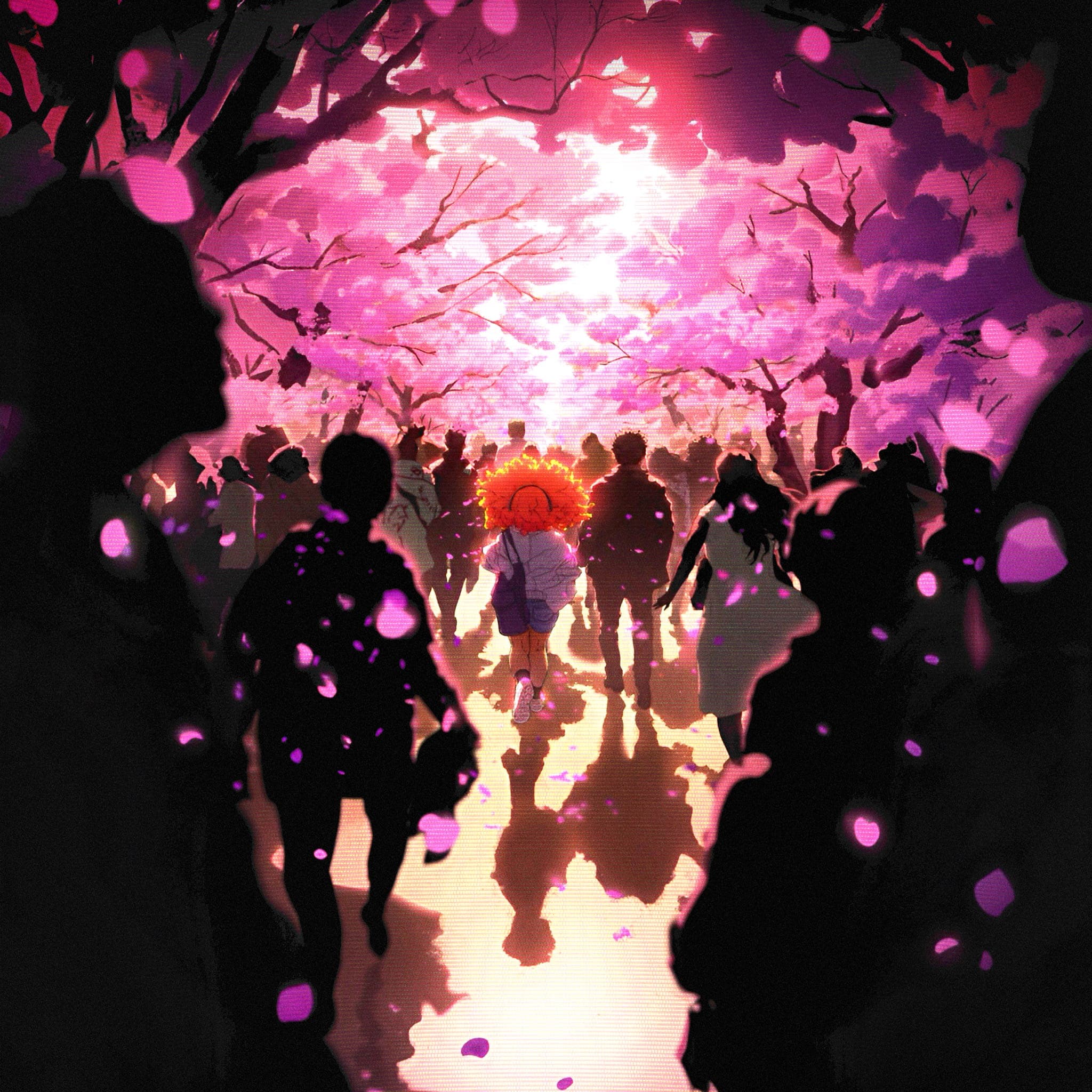 Blurred release artwork background