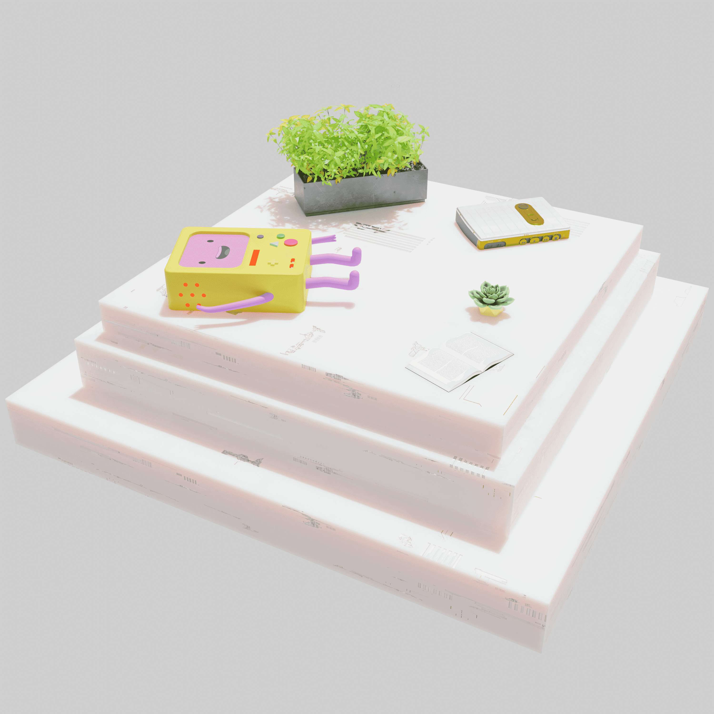 Blurred release artwork background