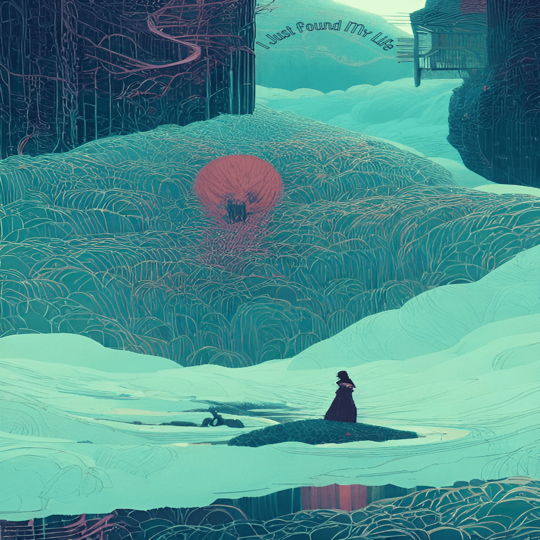 Blurred release artwork background