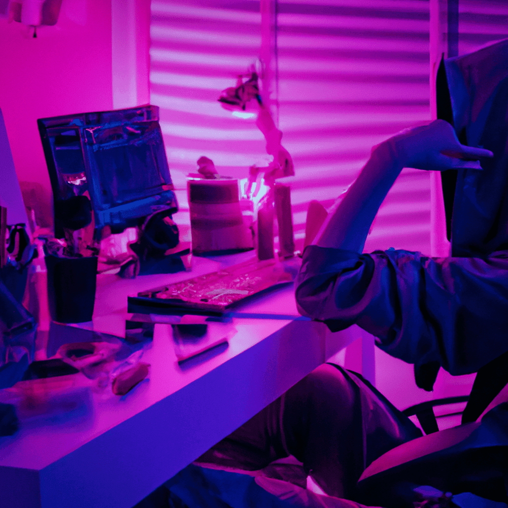 Blurred release artwork background