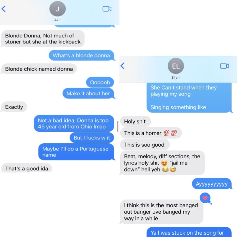 Blurred release artwork background