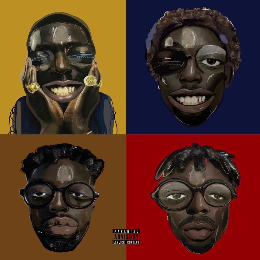 Blurred release artwork background