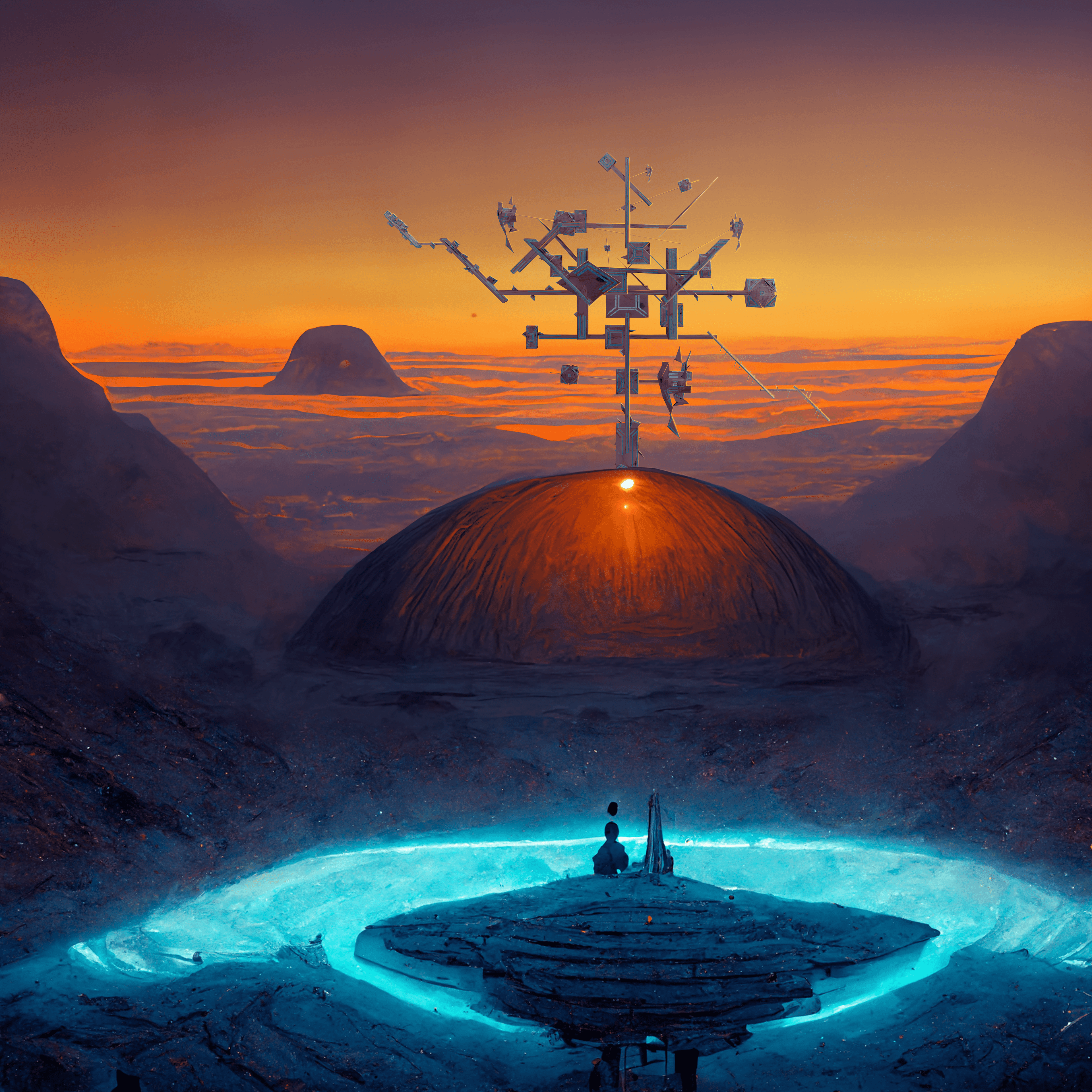 Blurred release artwork background