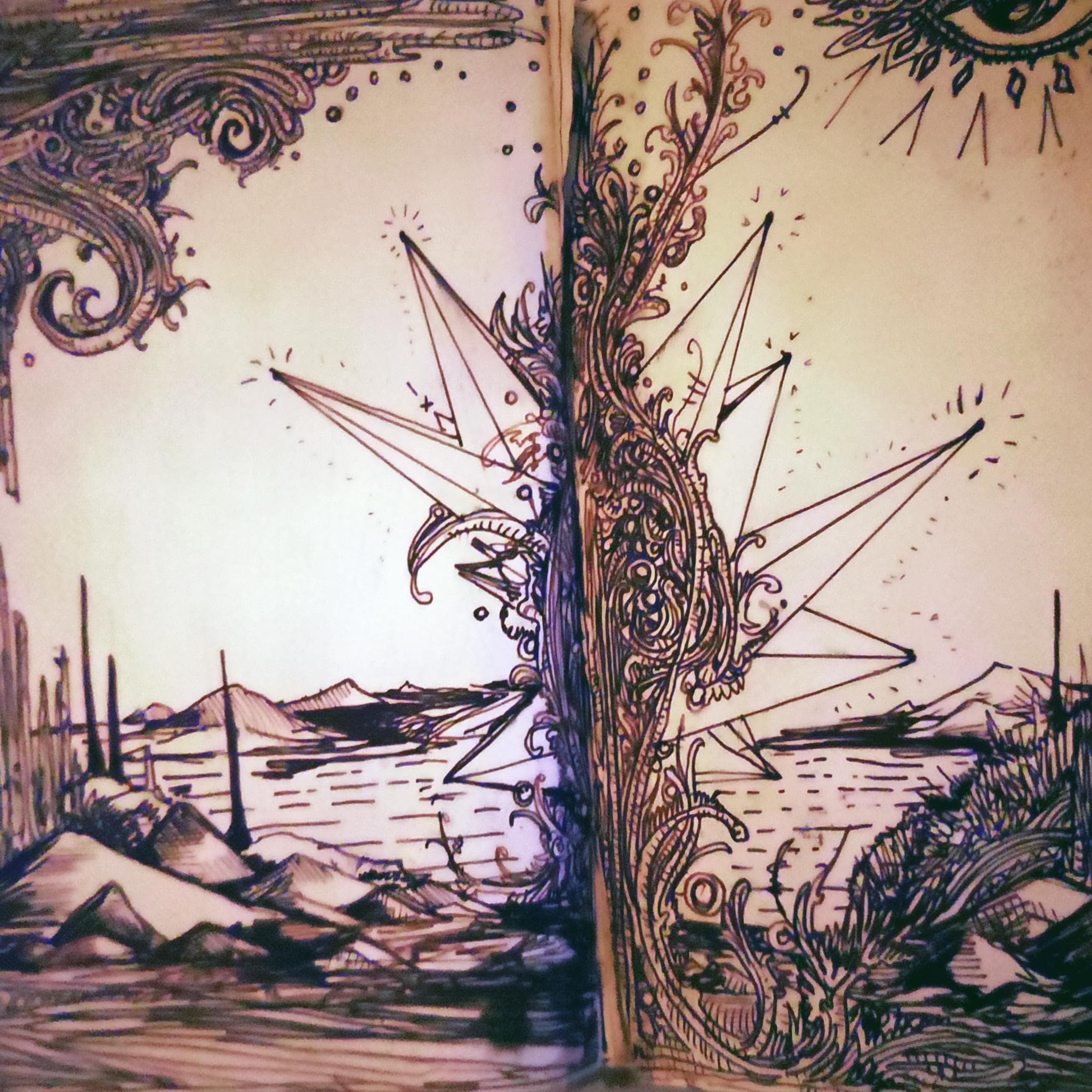 Blurred release artwork background