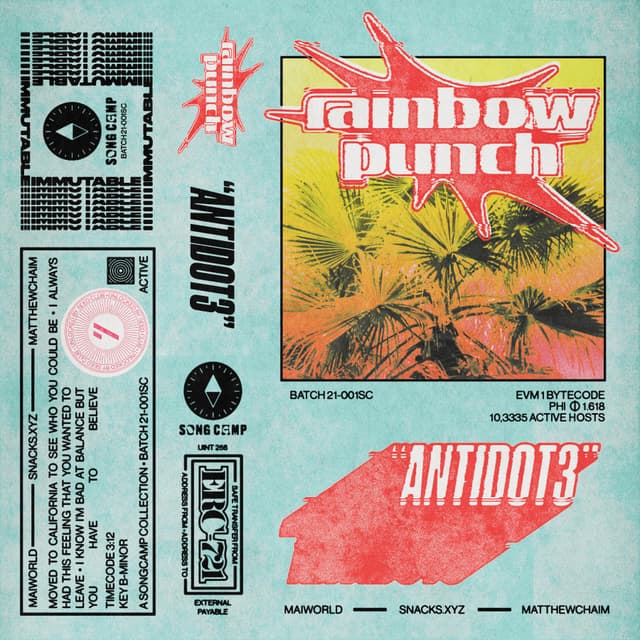 Artwork for Antid0t3 by Rainbow Punch