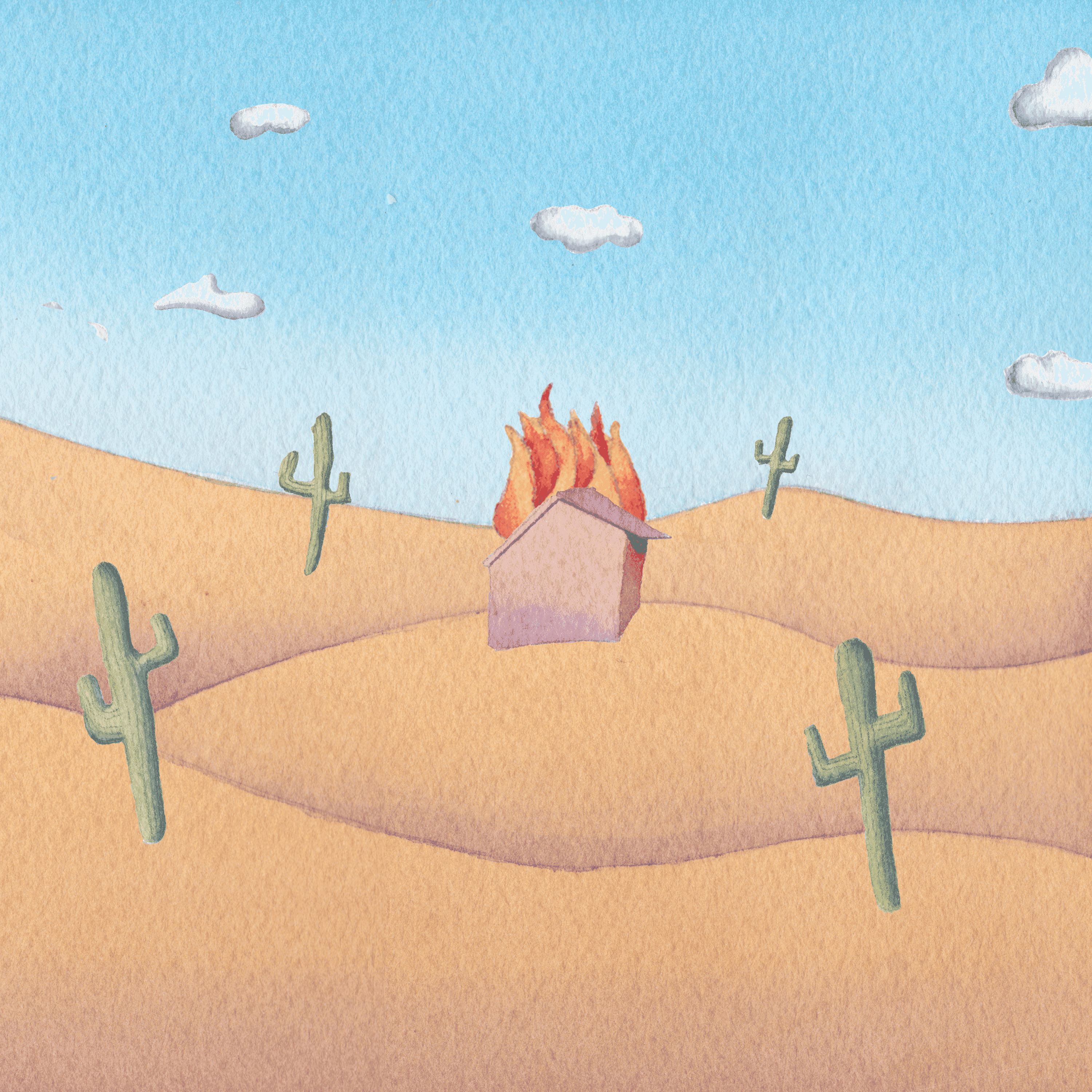 Blurred release artwork background