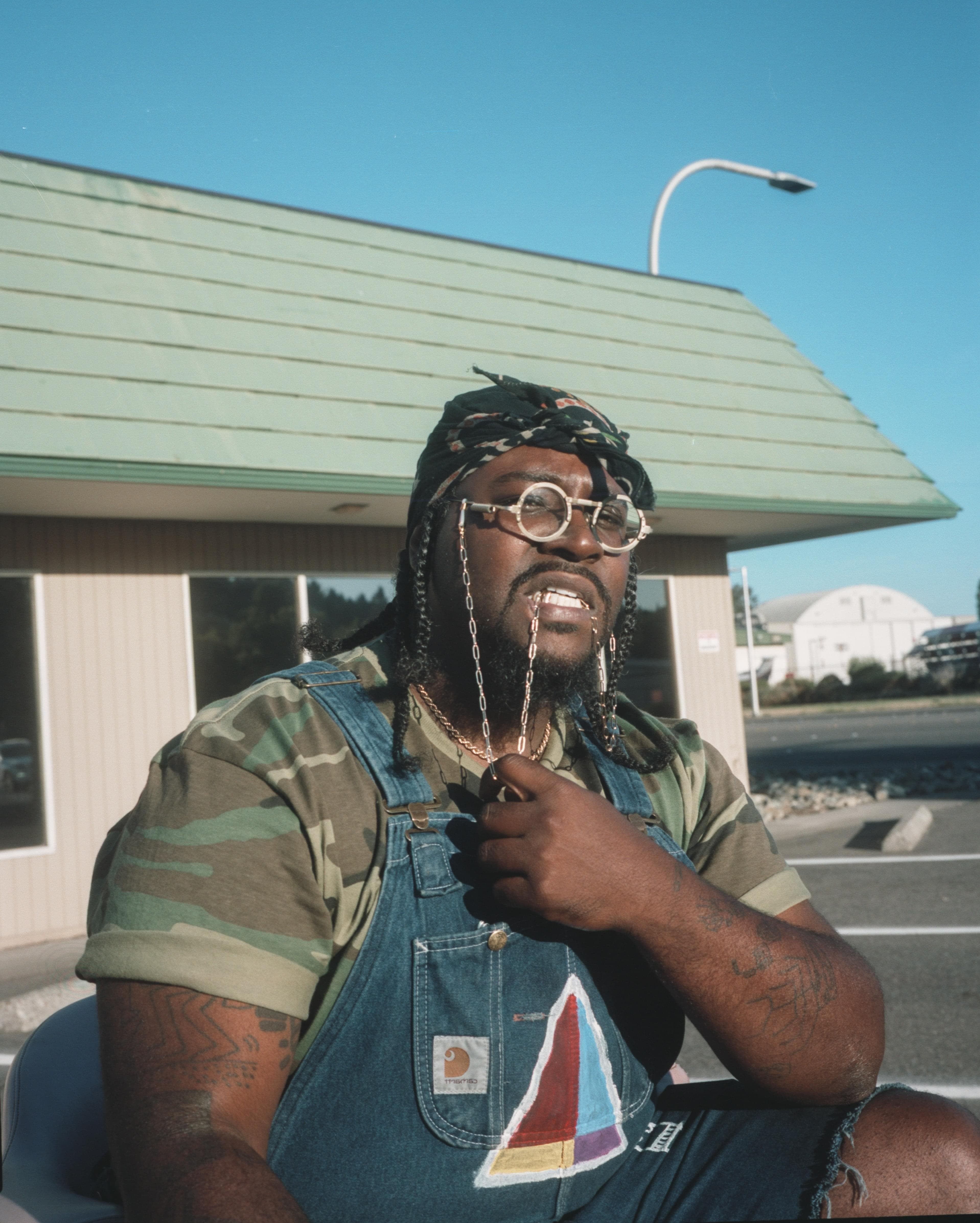 Blurred release artwork background