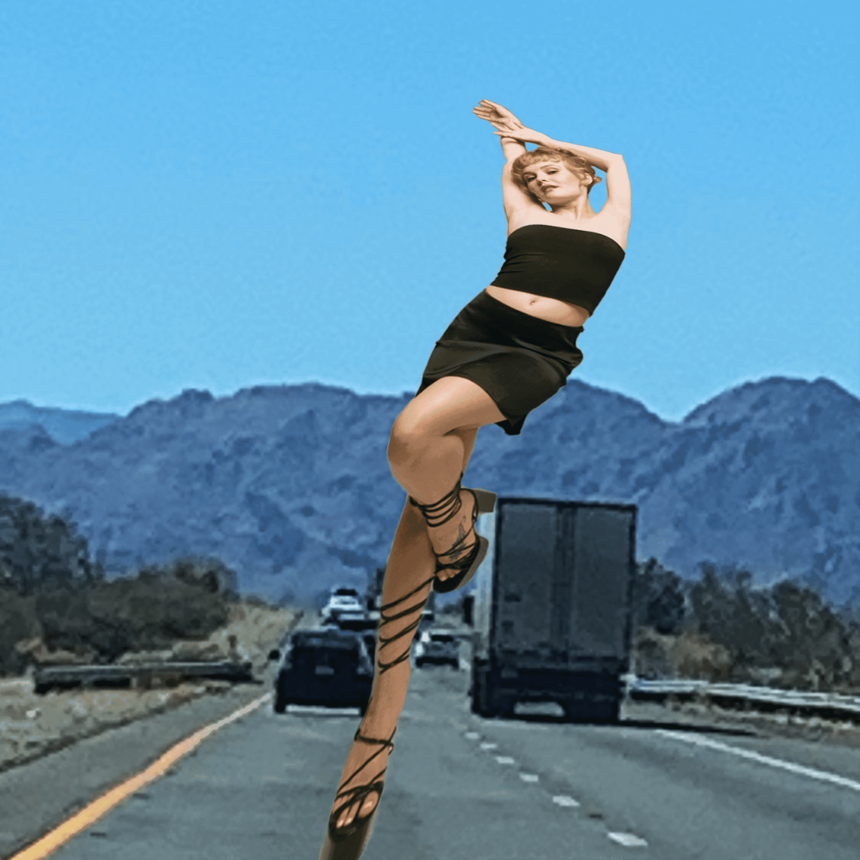 Blurred release artwork background