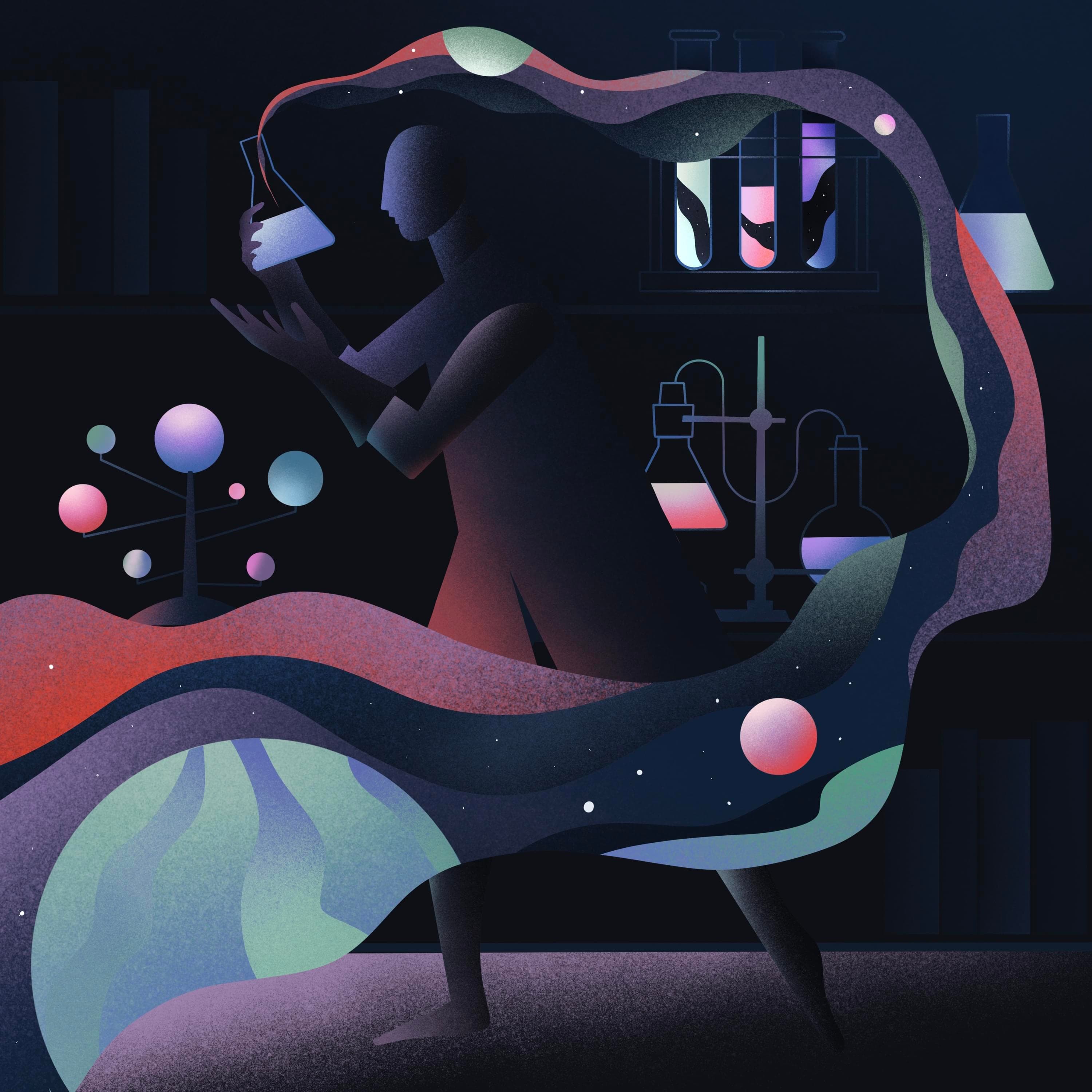 Blurred release artwork background