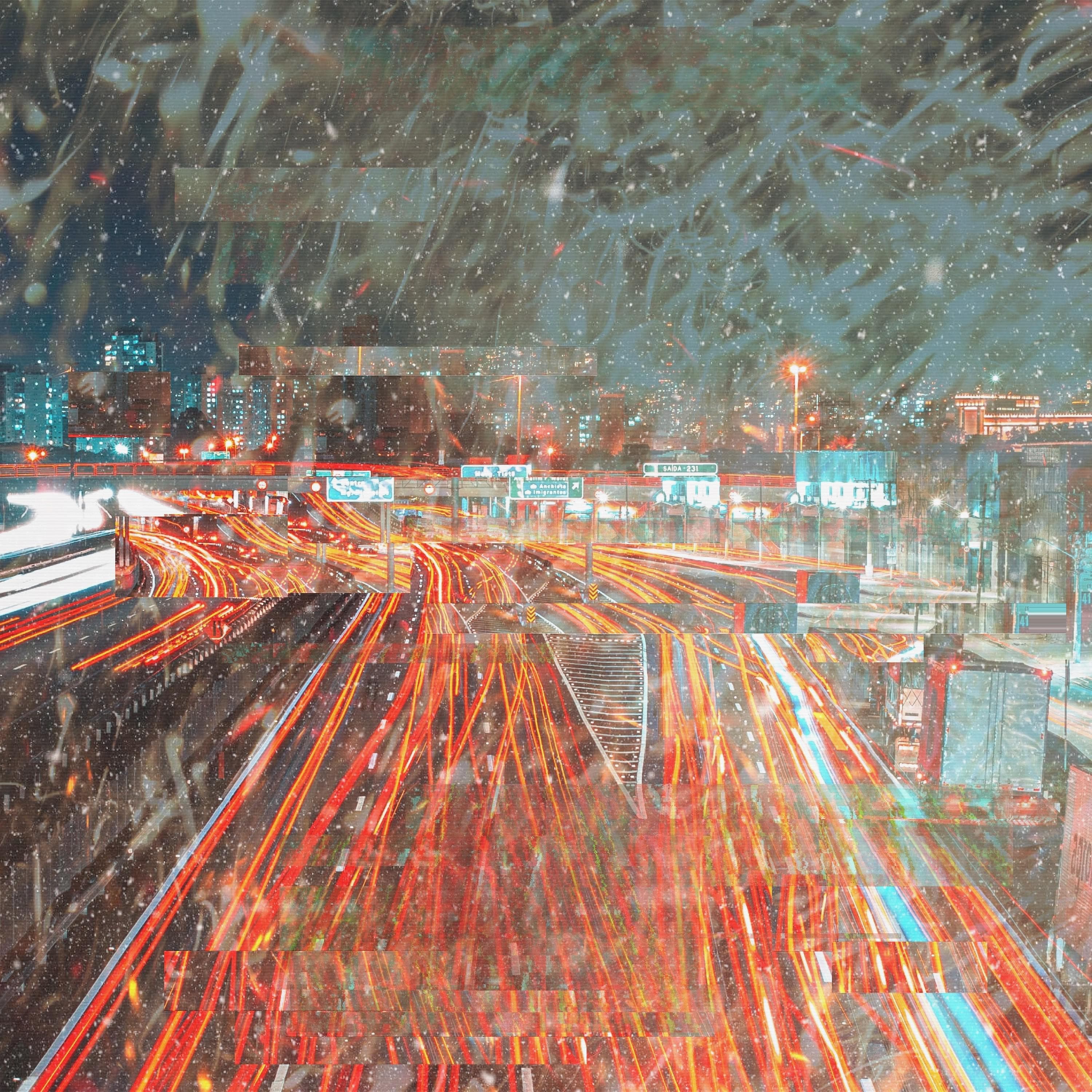 Blurred release artwork background