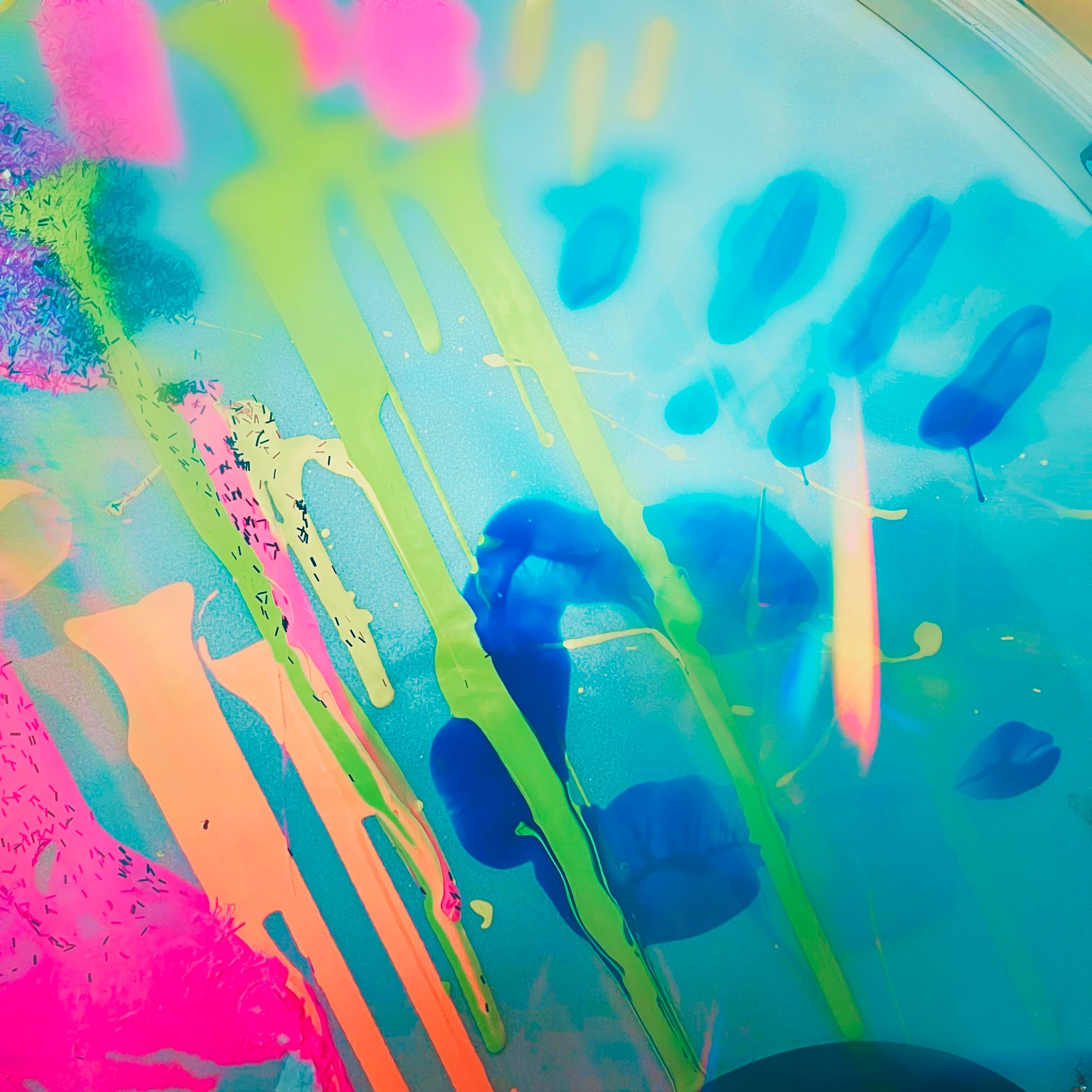 Blurred release artwork background