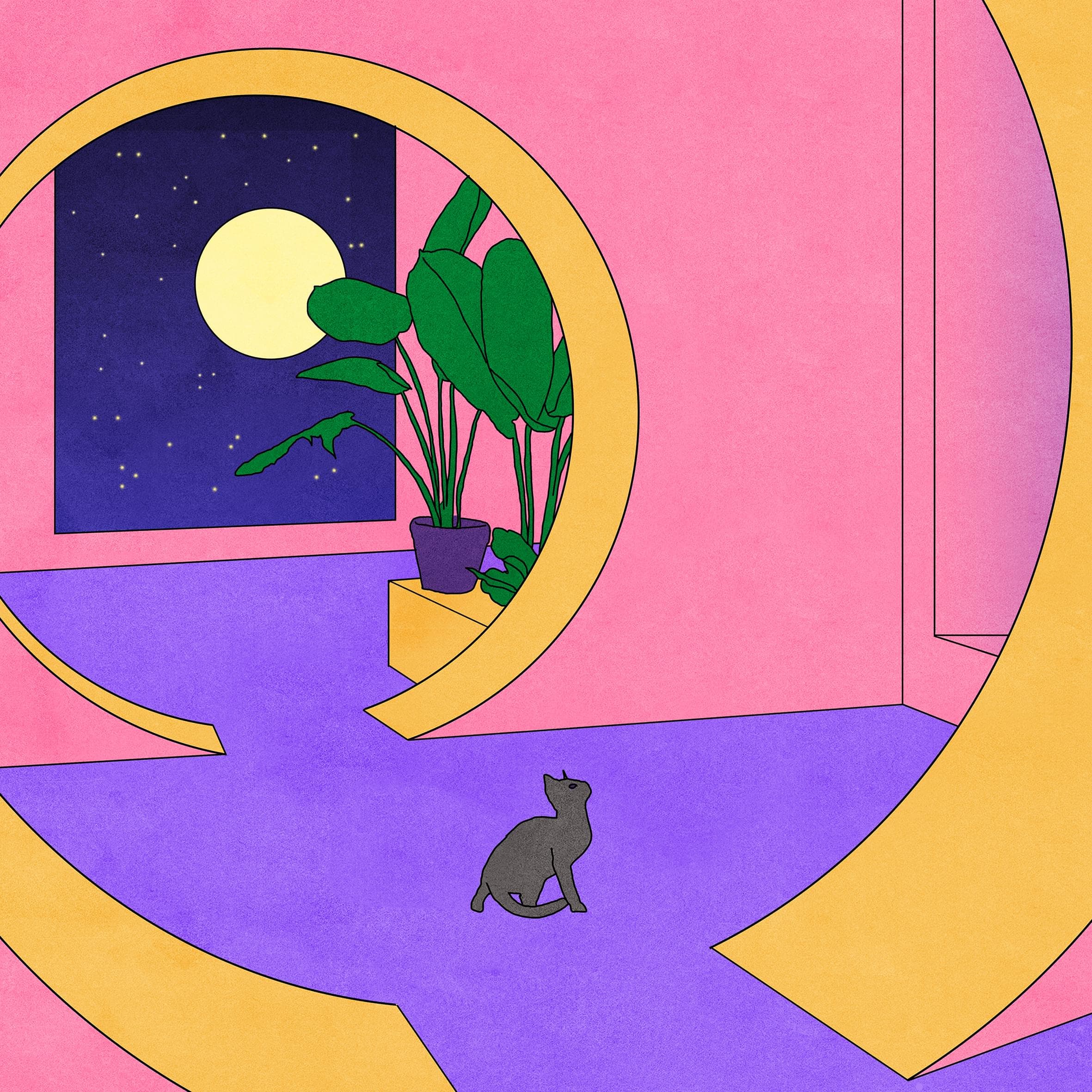 Blurred release artwork background