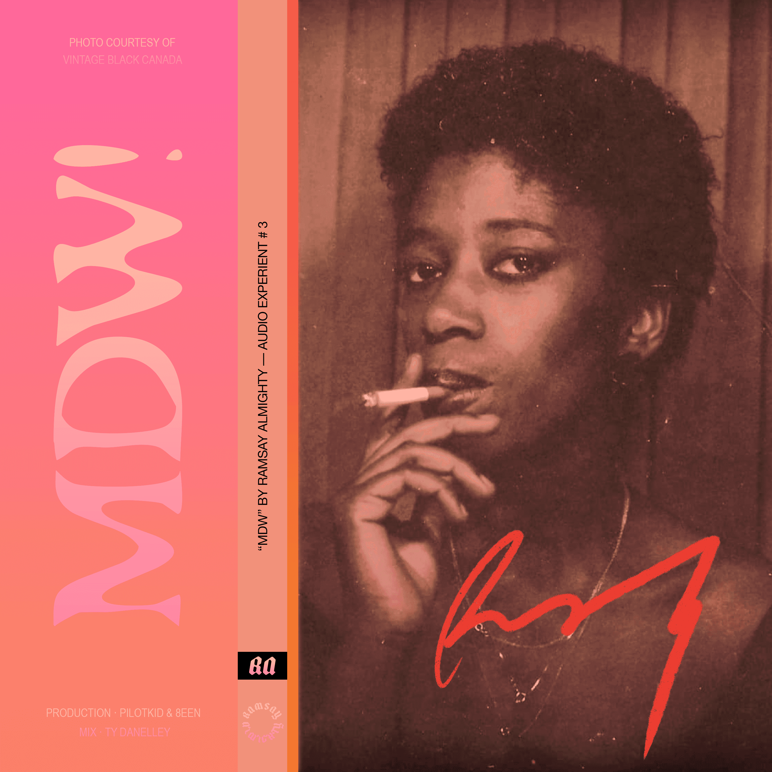 Blurred release artwork background