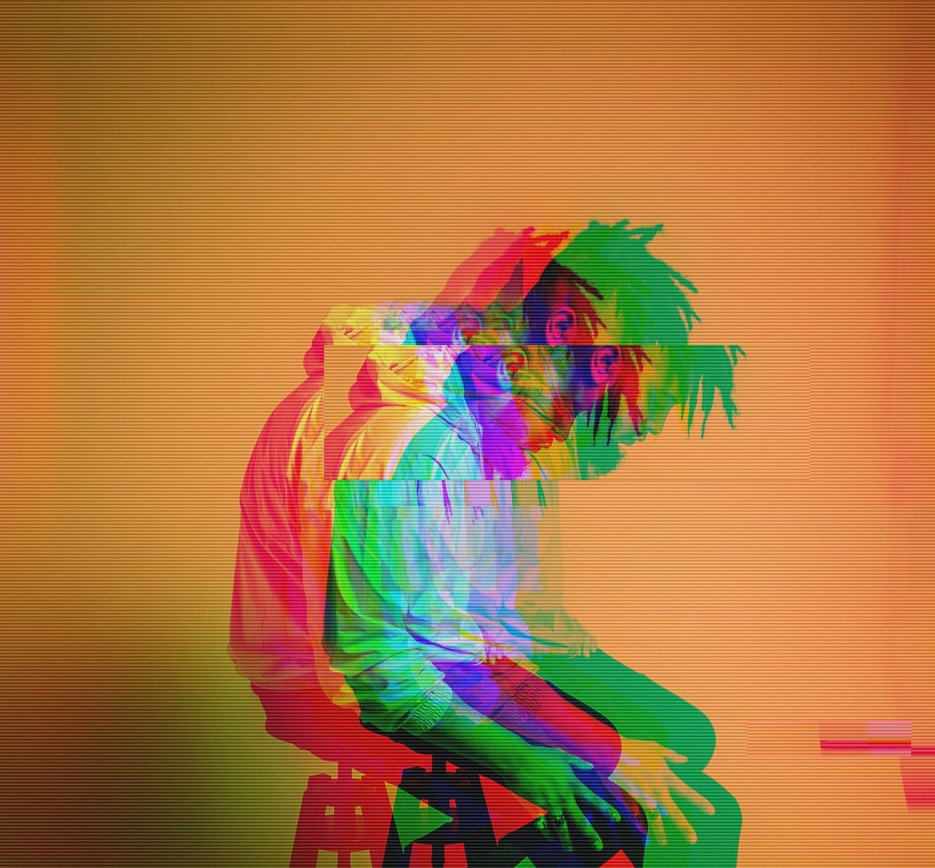 Blurred release artwork background