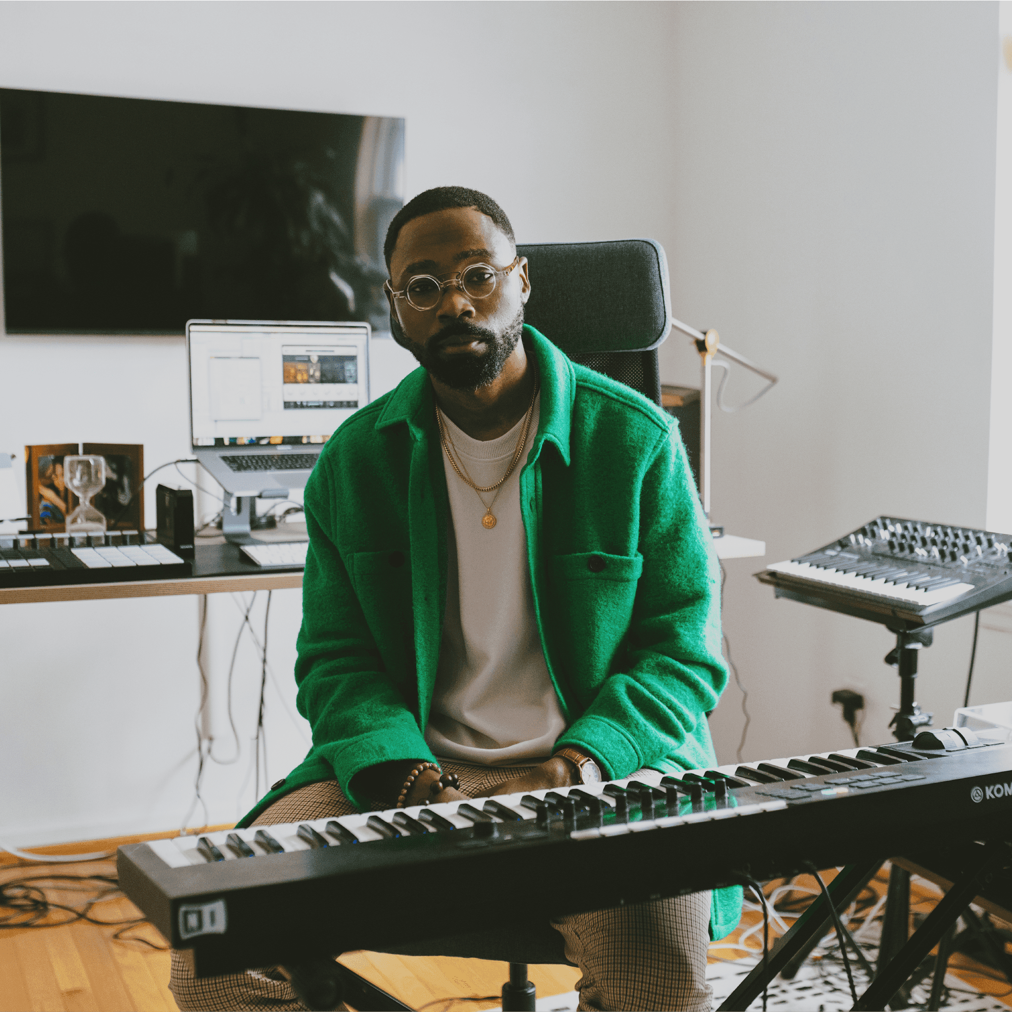 Blurred release artwork background