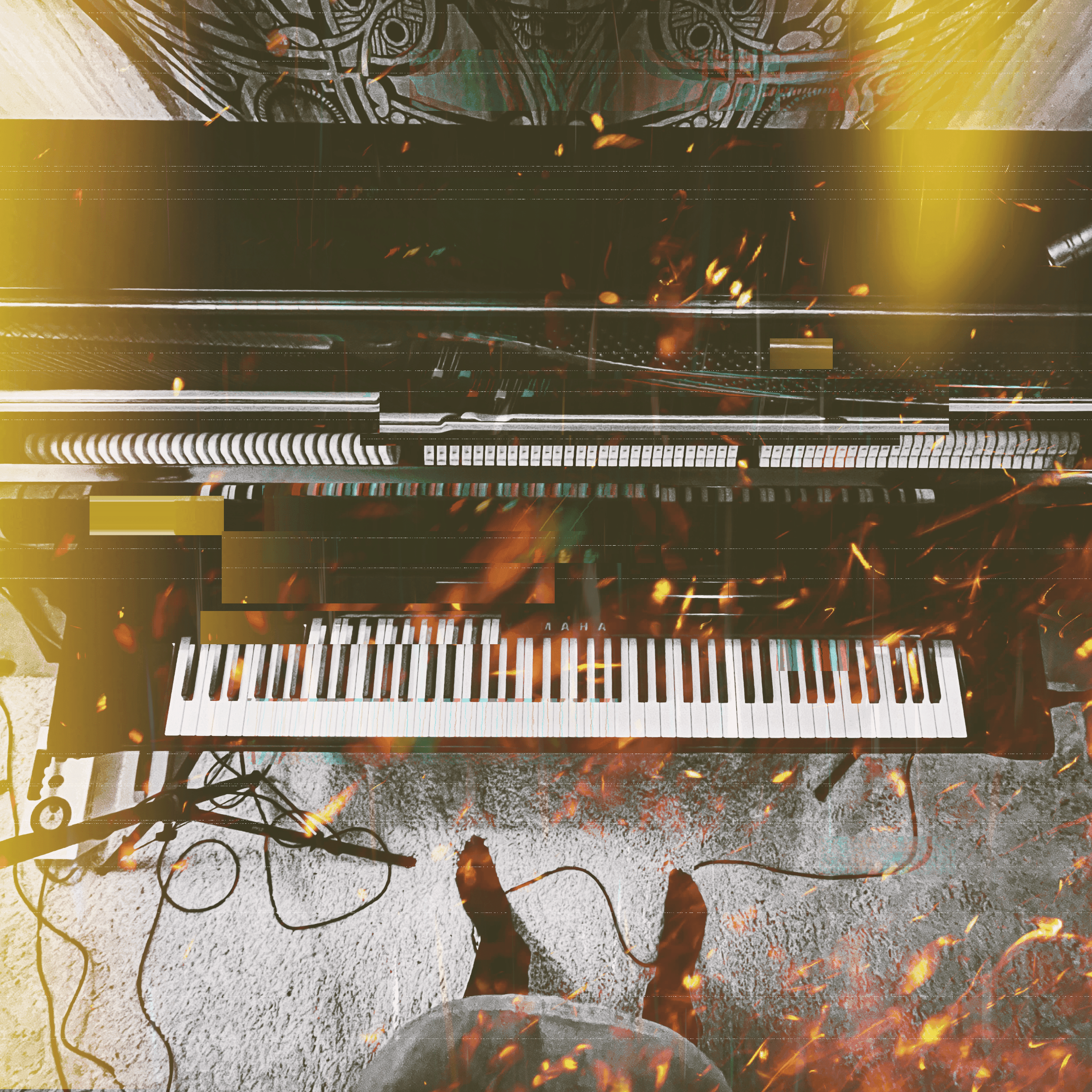 Blurred release artwork background