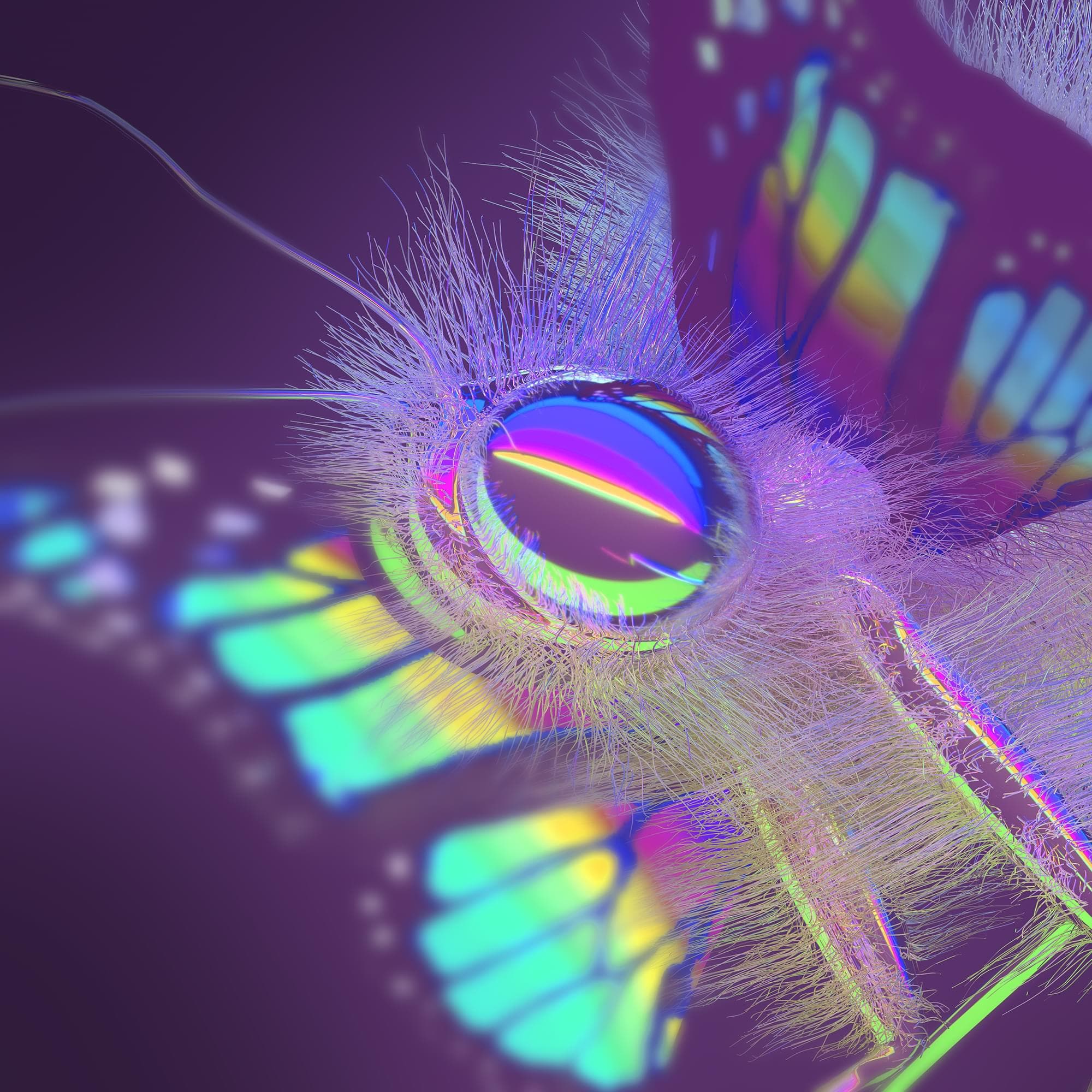 Blurred release artwork background