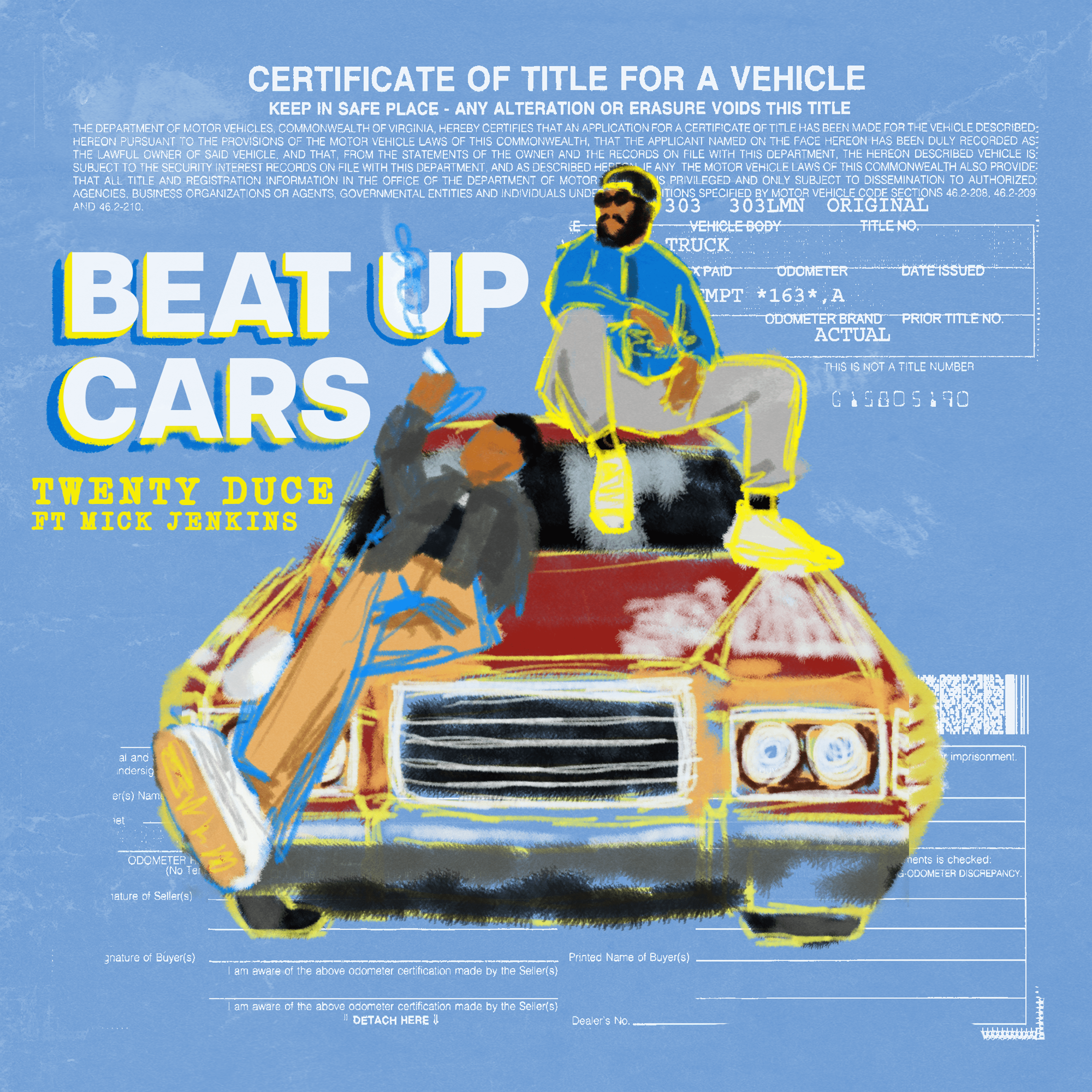 Artwork for Beat Up Cars (Featuring Mick Jenkins) by Twenty Duce