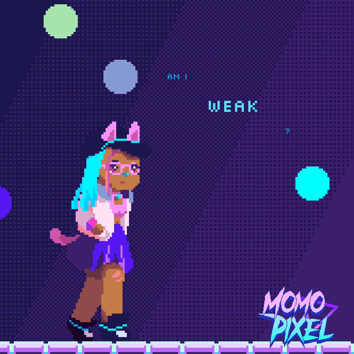 Artwork for Weak by Momo Pixel