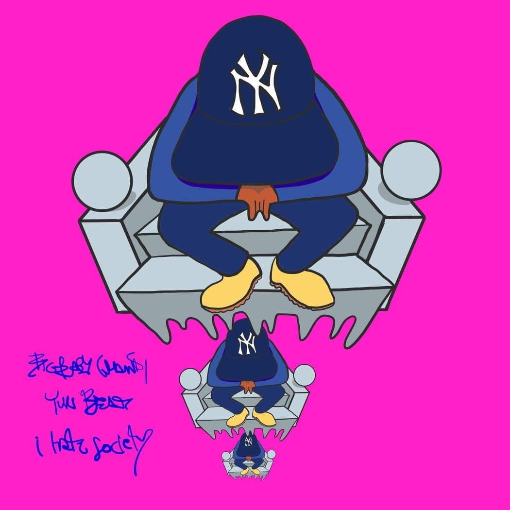 Blurred release artwork background