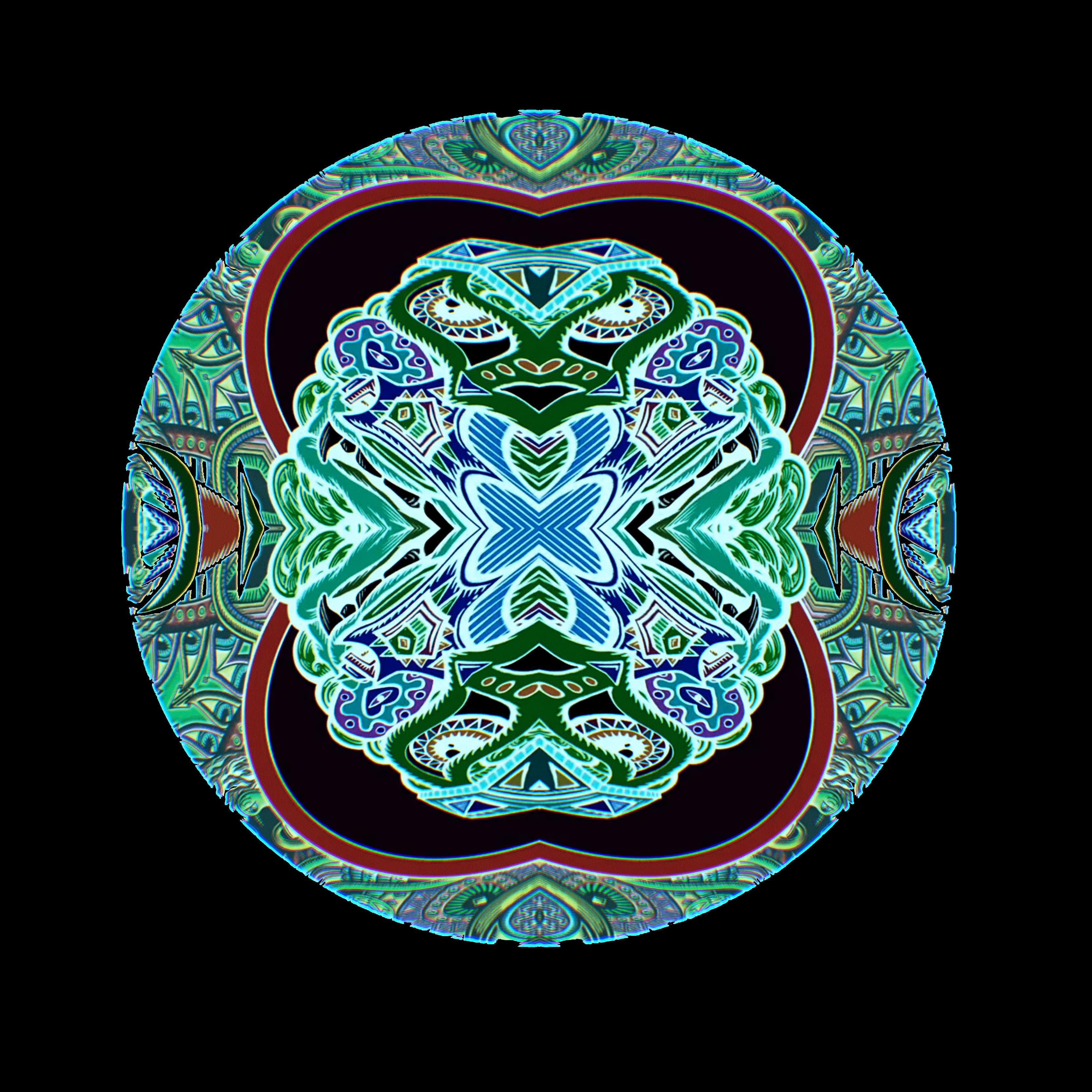 Blurred release artwork background