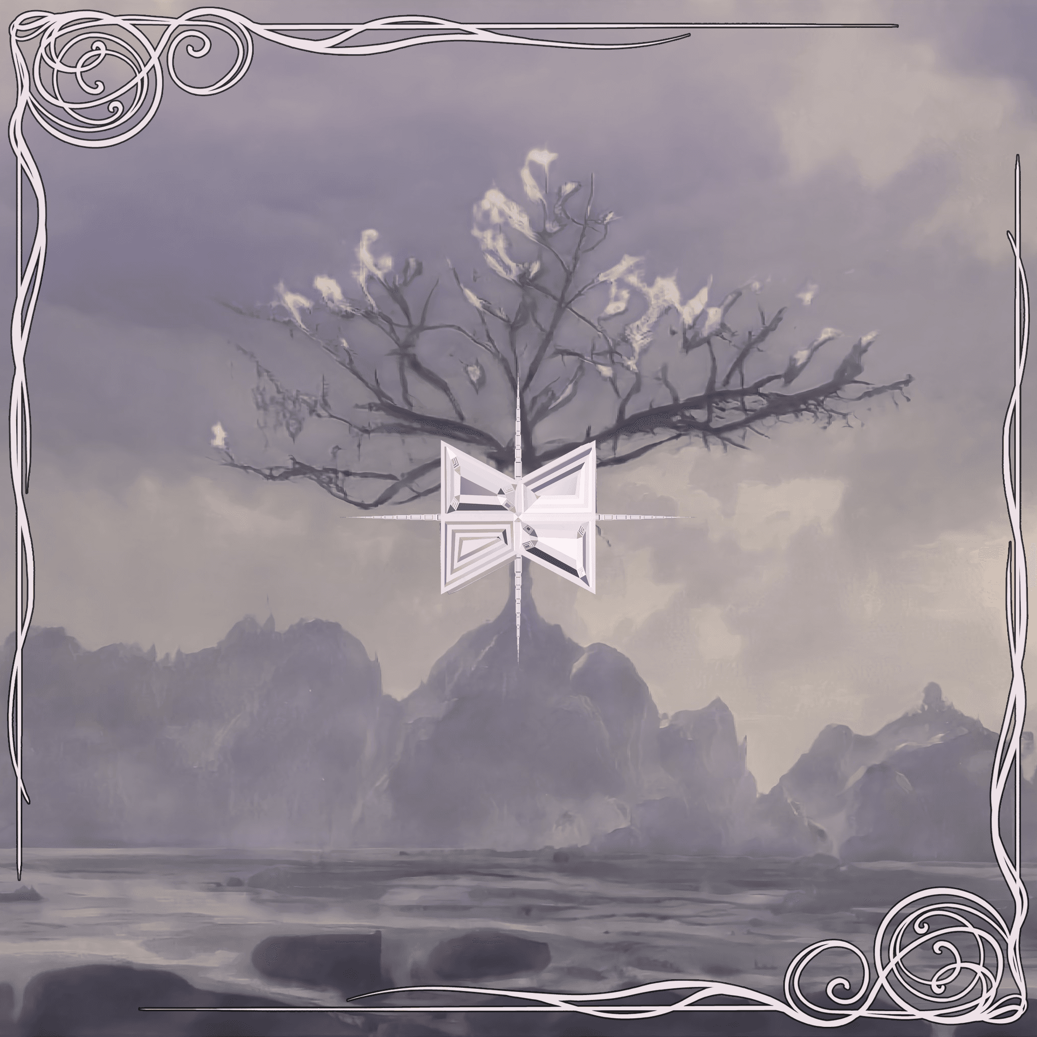 Blurred release artwork background