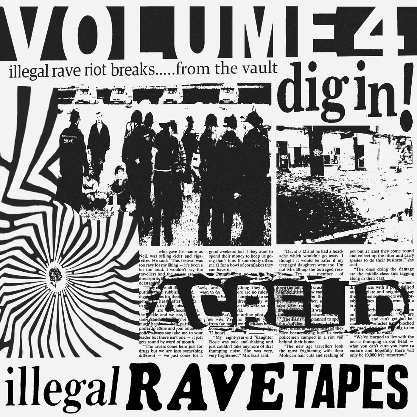 Blurred release artwork background