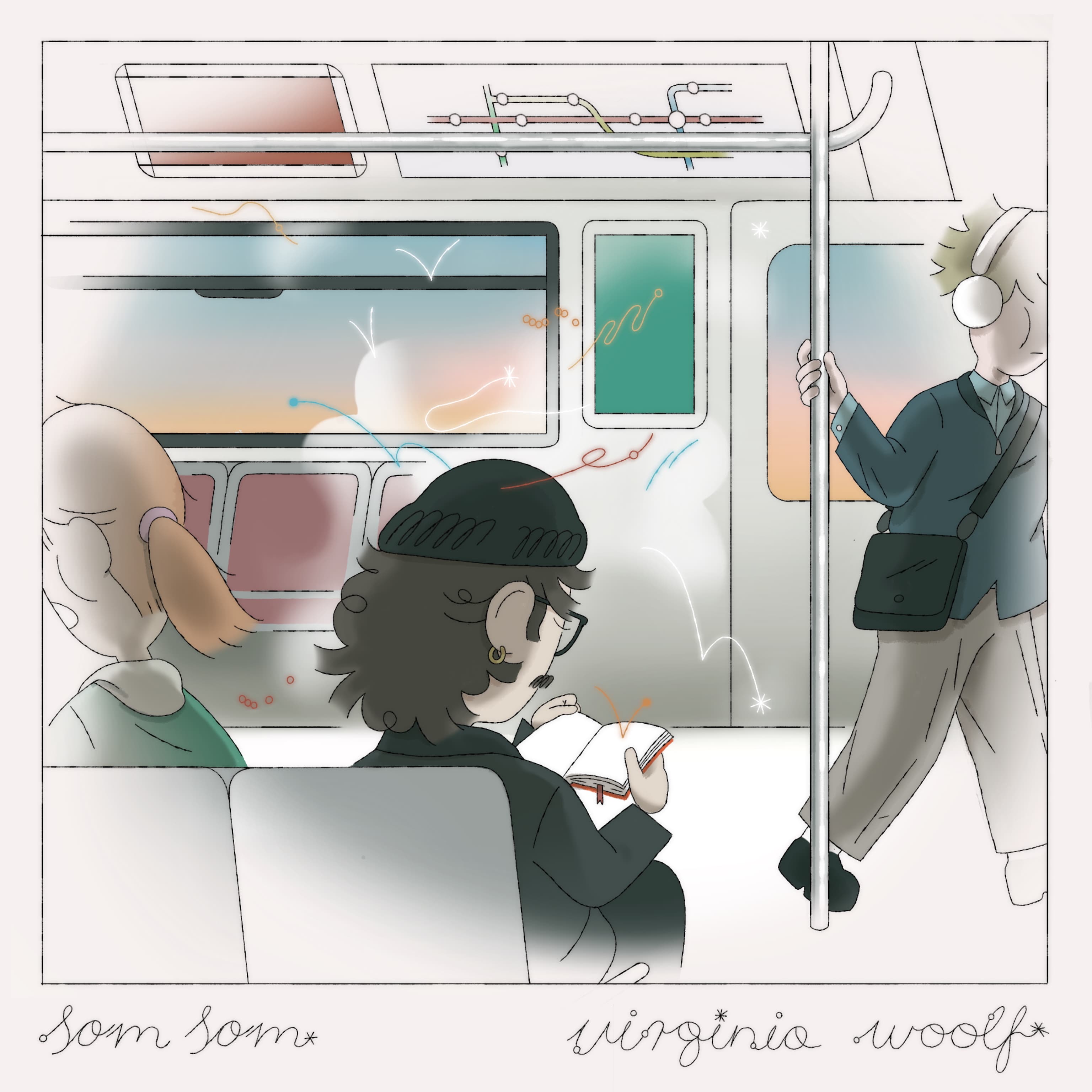 Blurred release artwork background