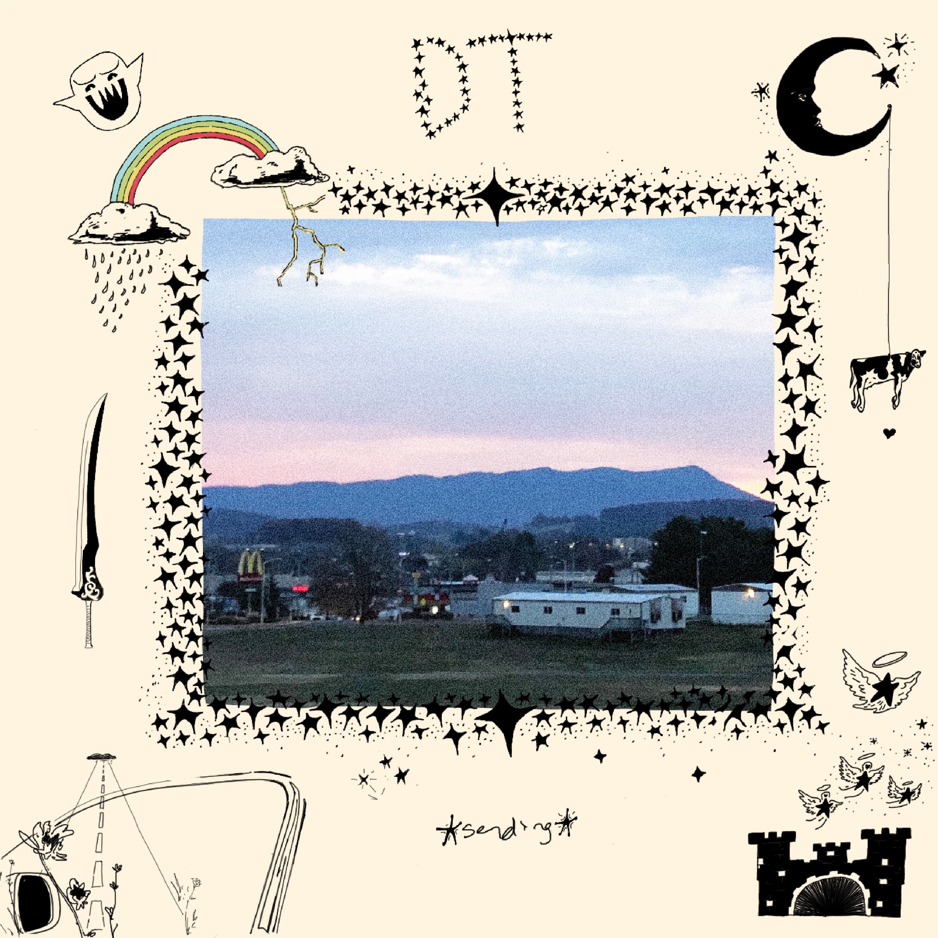 Blurred release artwork background